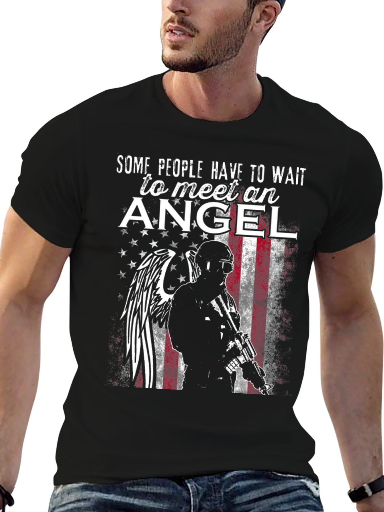 Angel Soldier Graphic Tee