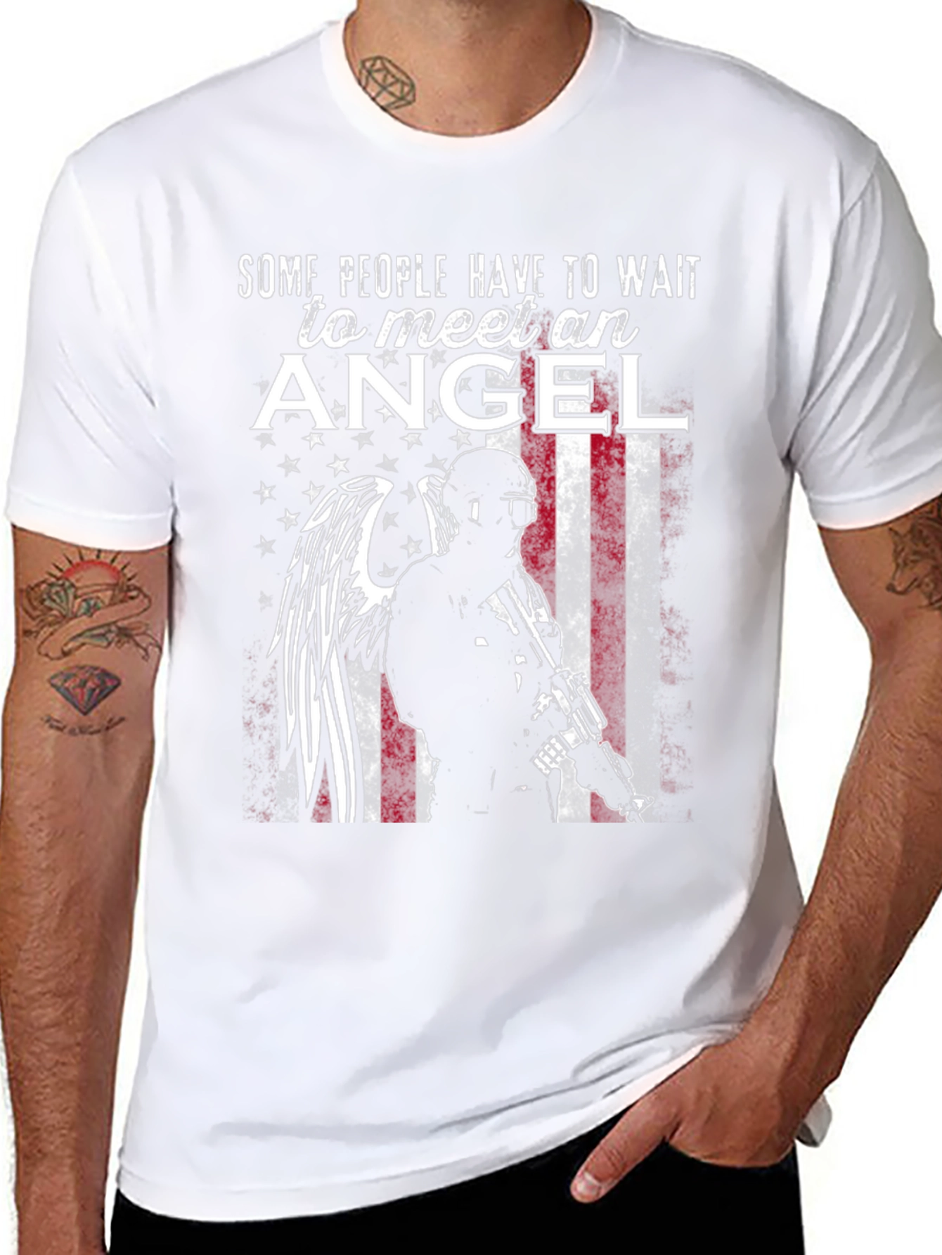 Angel Soldier Graphic Tee