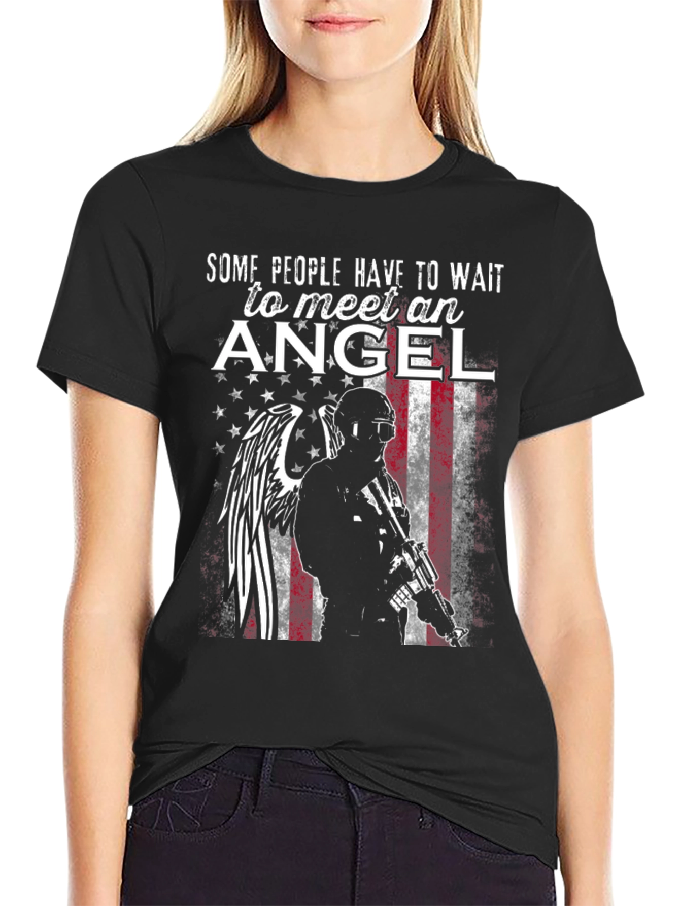Angel Soldier Graphic Tee