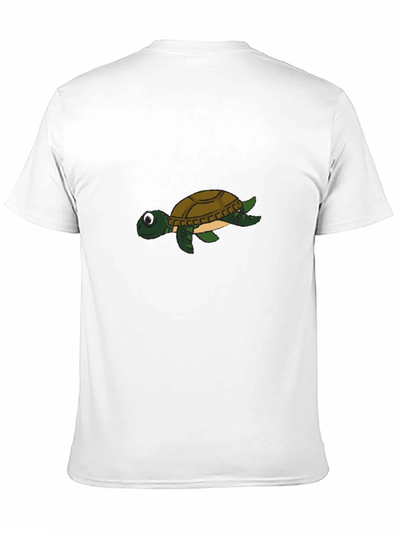 Turtle Graphic Black T-Shirt