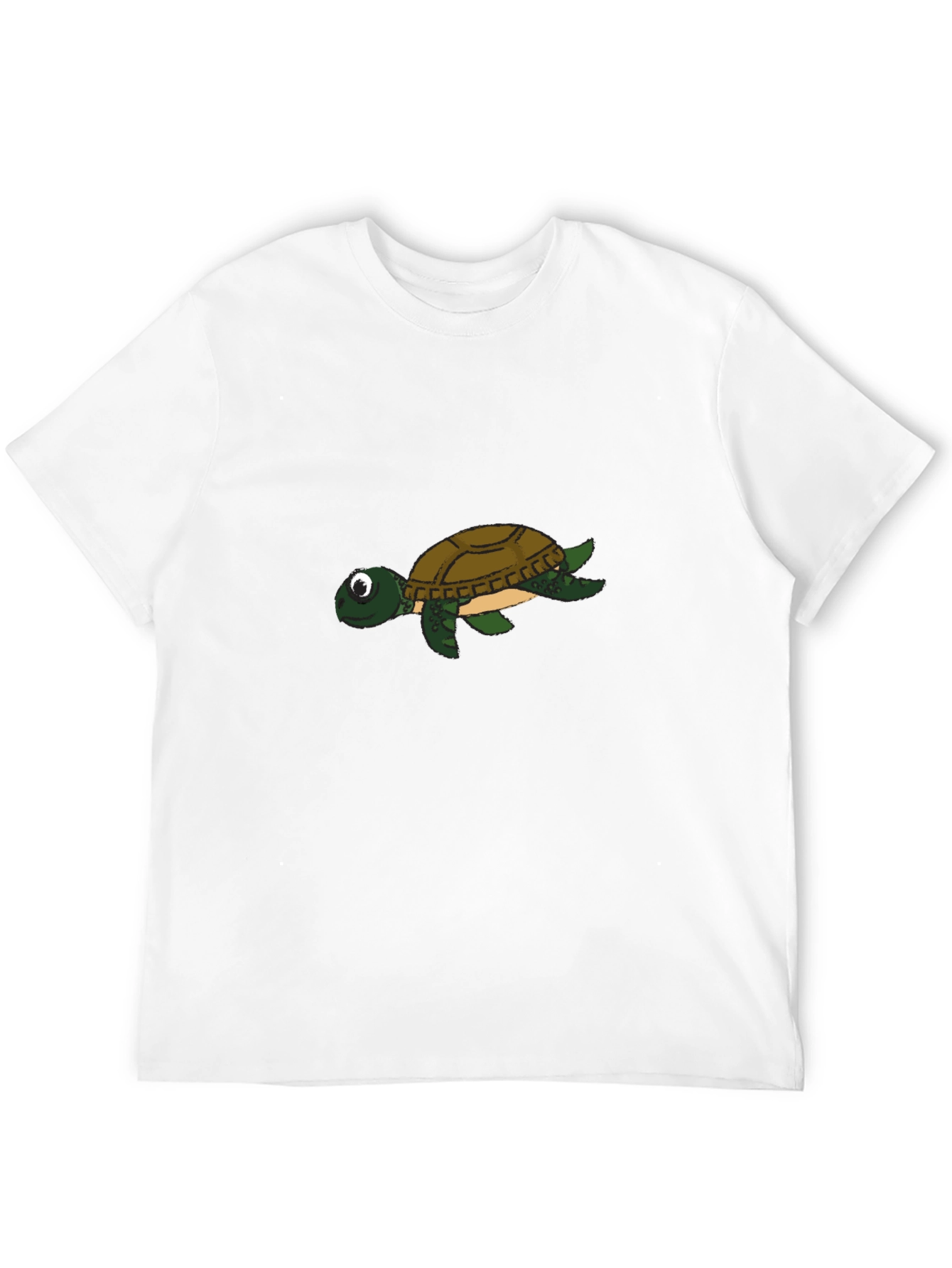 Turtle Graphic Black T-Shirt