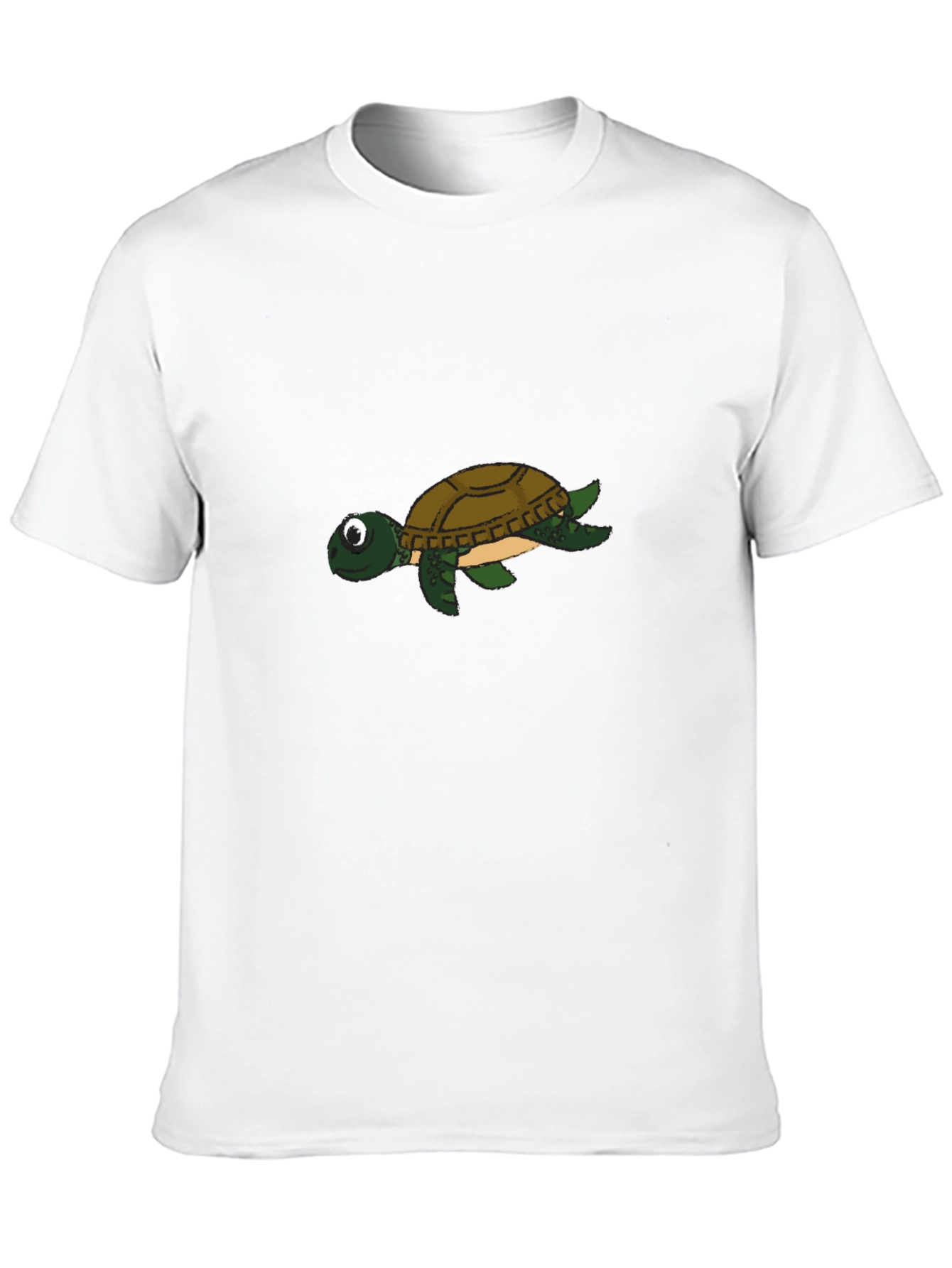 Turtle Graphic Black T-Shirt