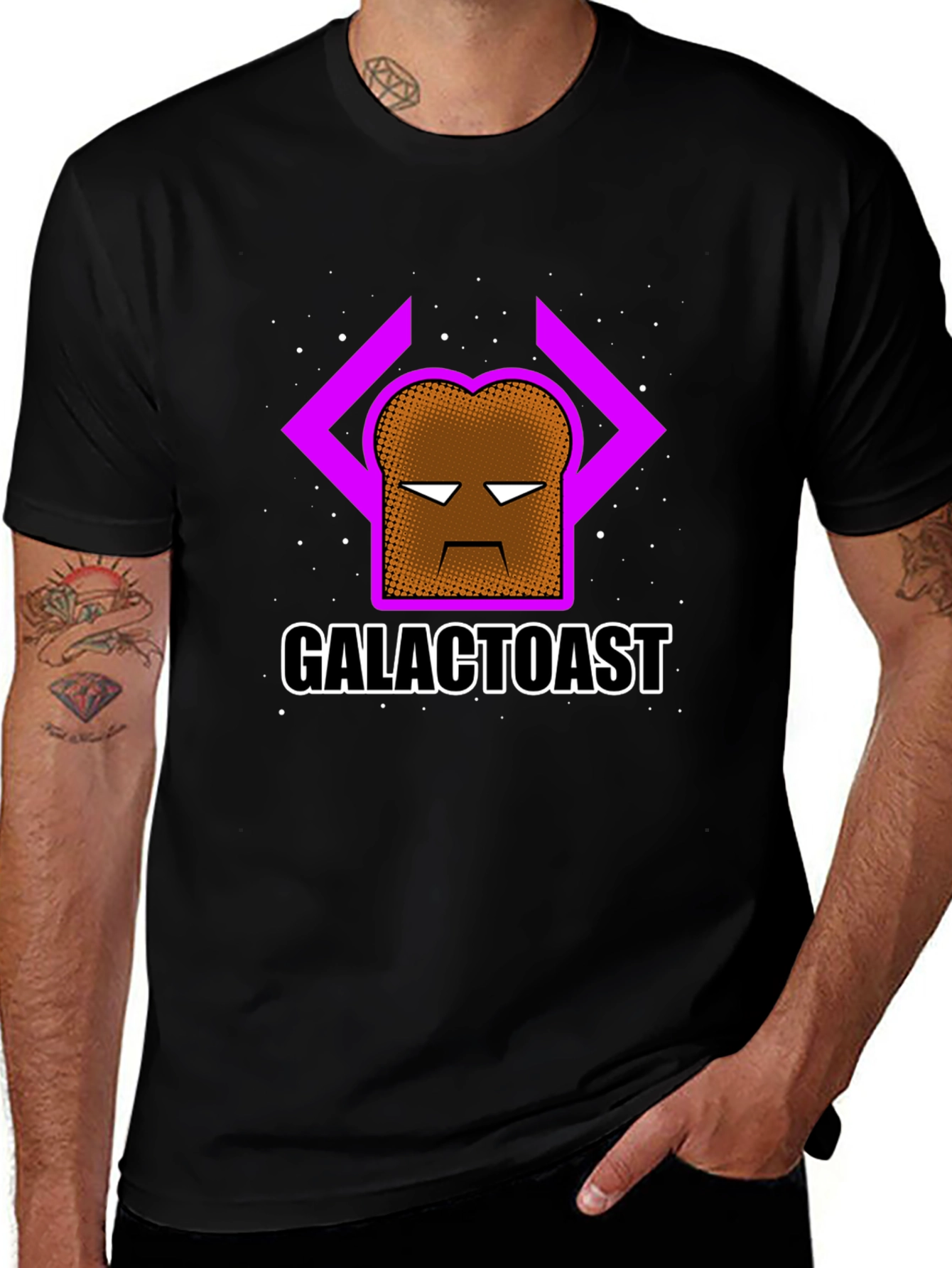 Galactoast T-Shirt - Funny Graphic Tee