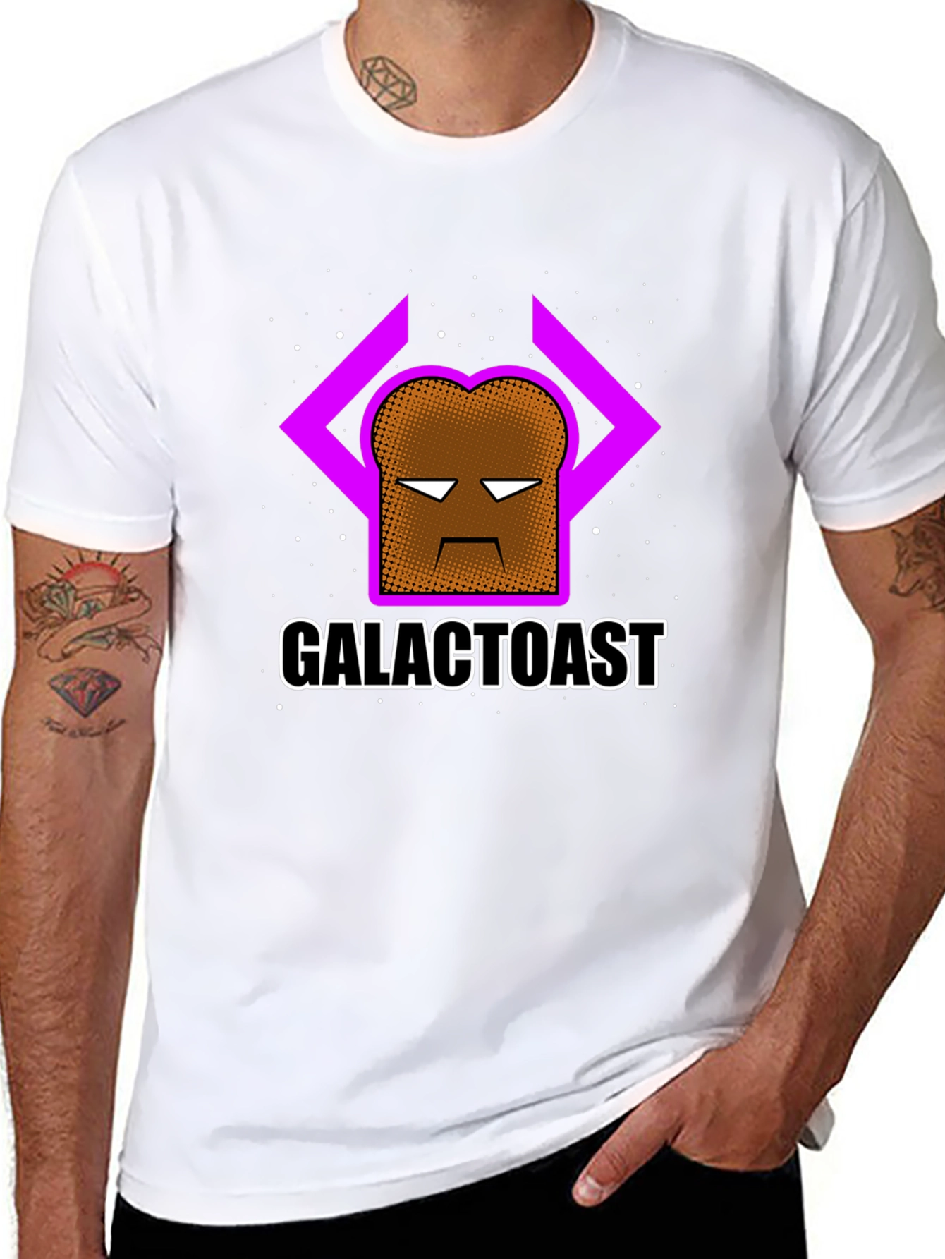 Galactoast T-Shirt - Funny Graphic Tee