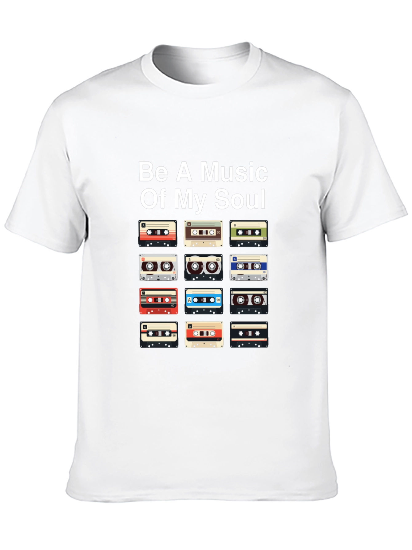 Retro Cassette Tape Music T-Shirt