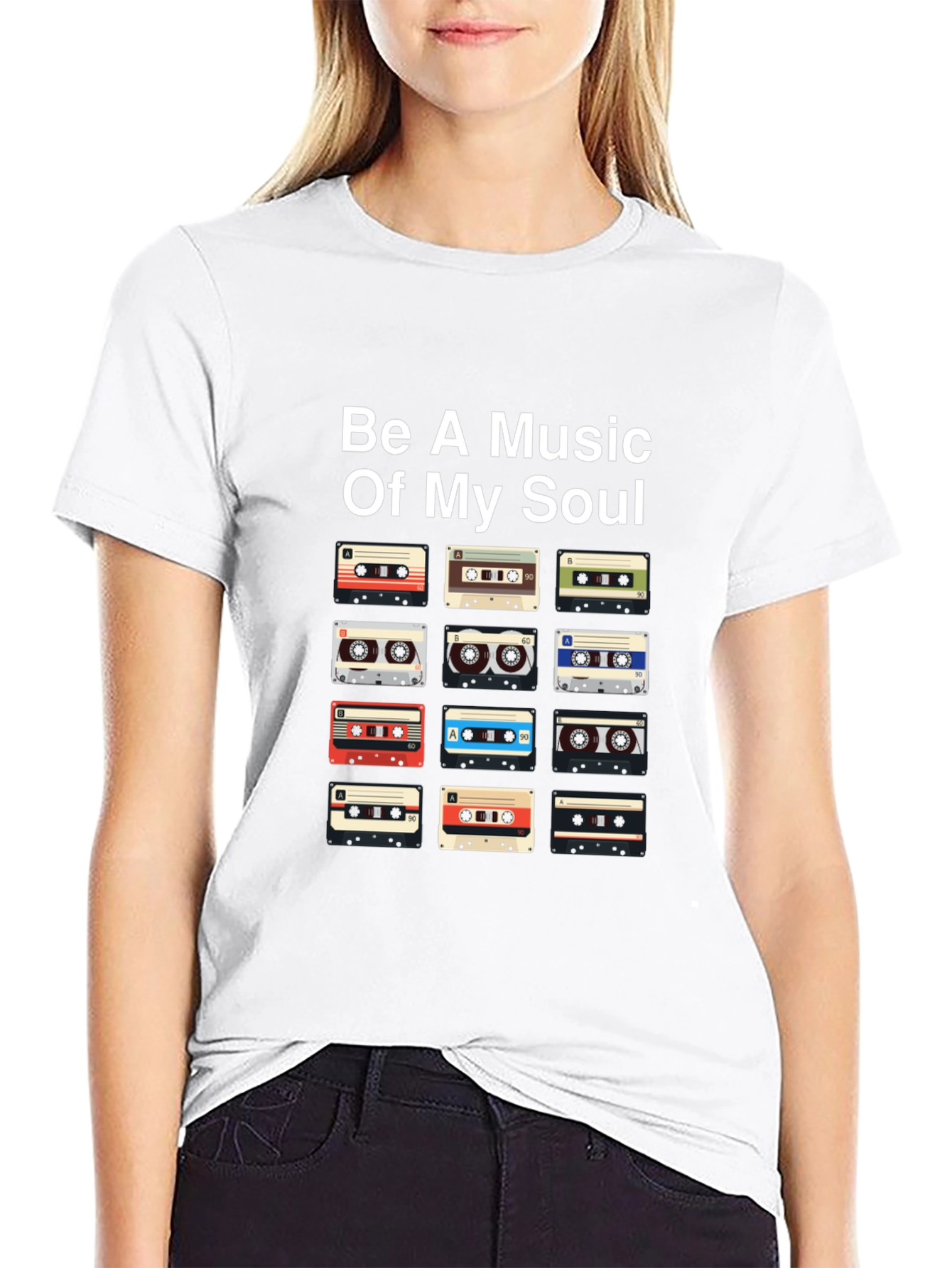 Retro Cassette Tape Music T-Shirt