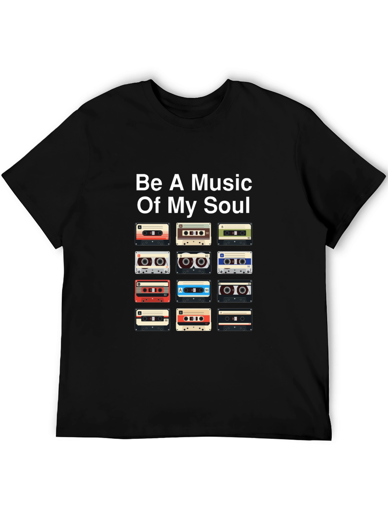 Retro Cassette Tape Music T-Shirt
