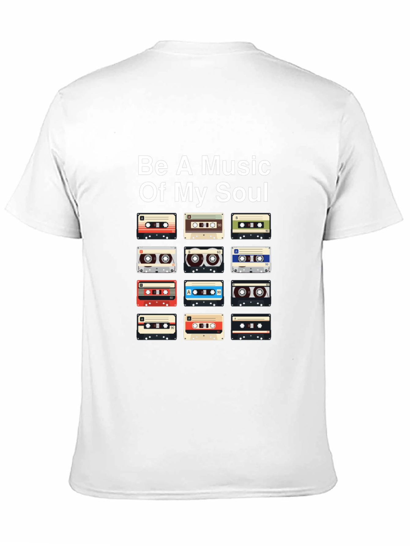 Retro Cassette Tape Music T-Shirt