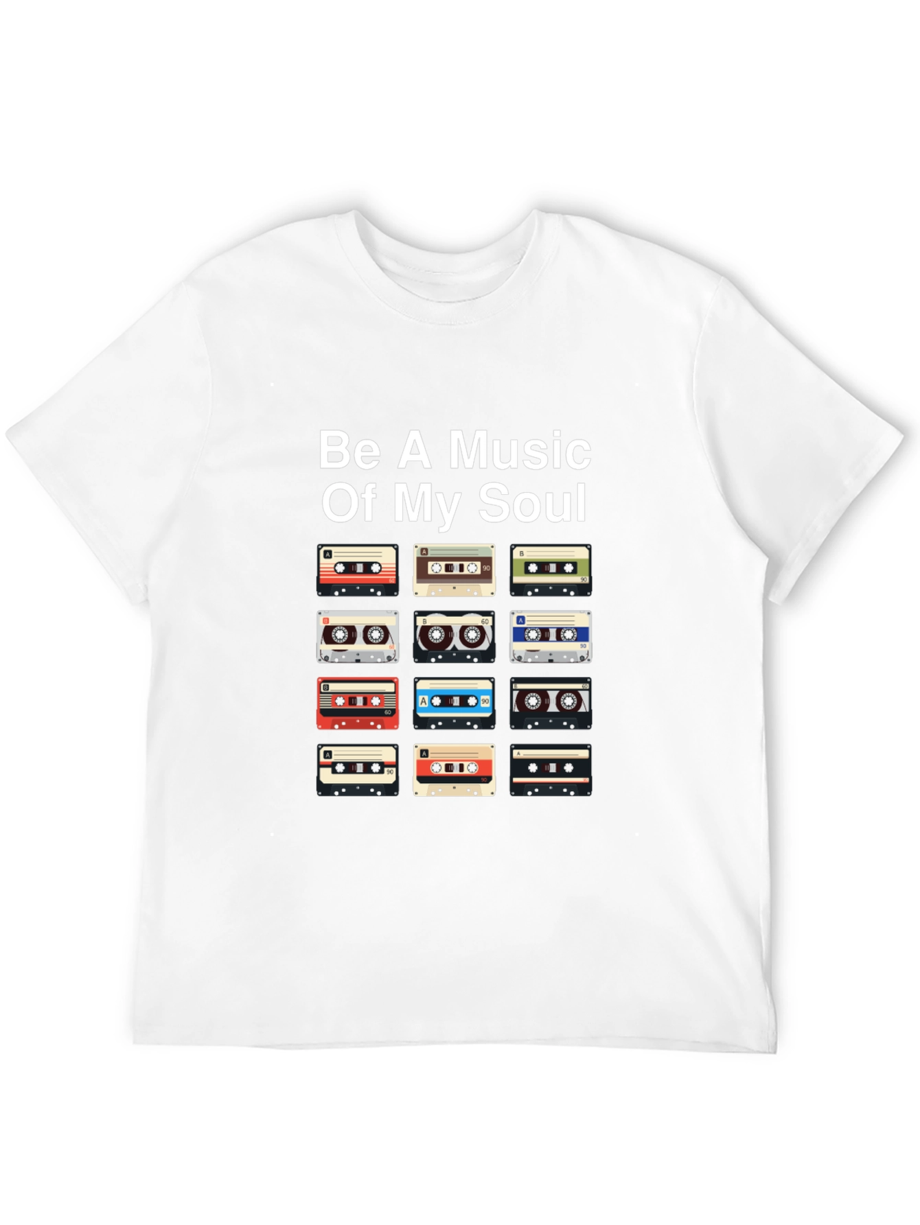 Retro Cassette Tape Music T-Shirt