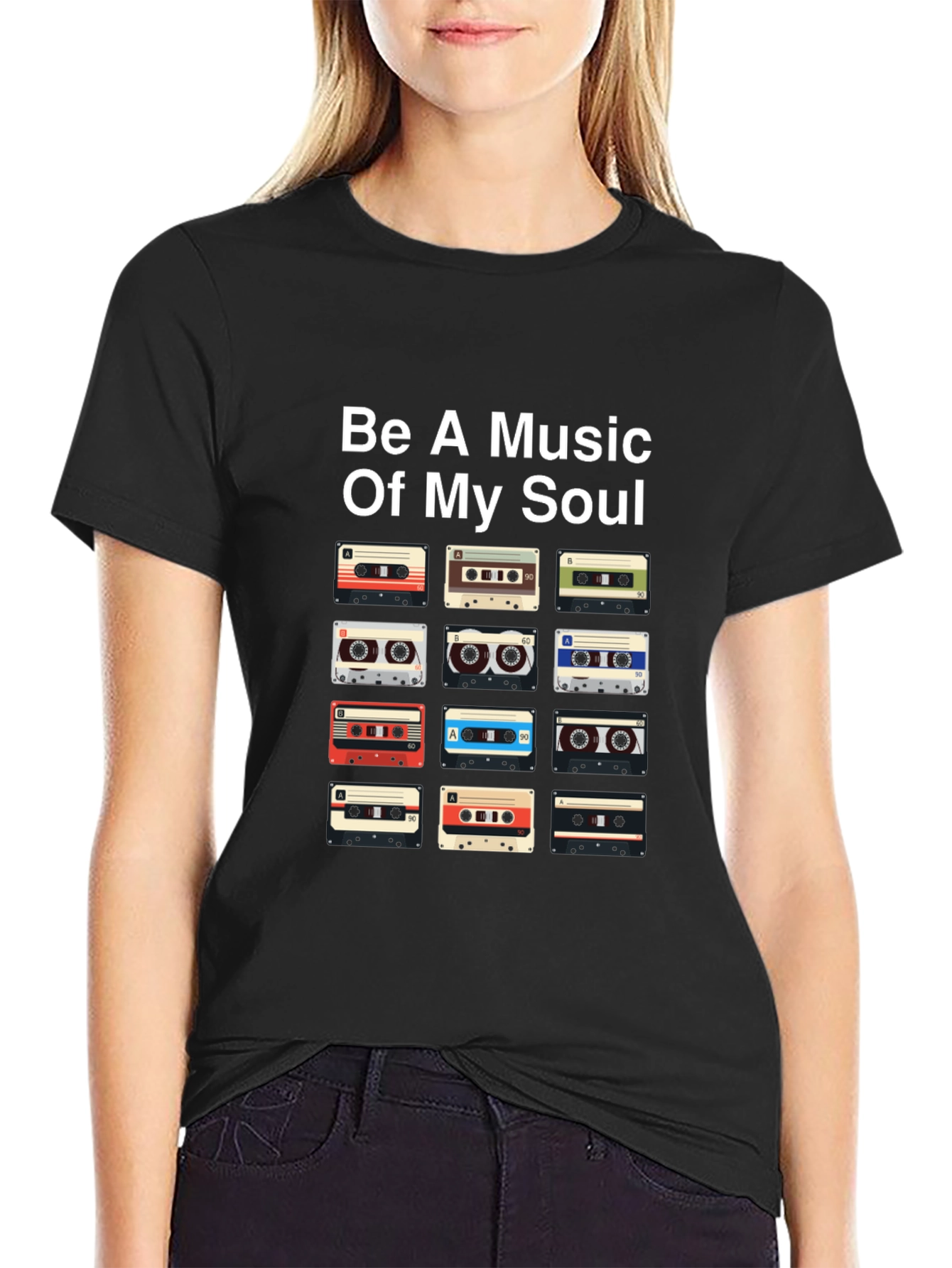 Retro Cassette Tape Music T-Shirt