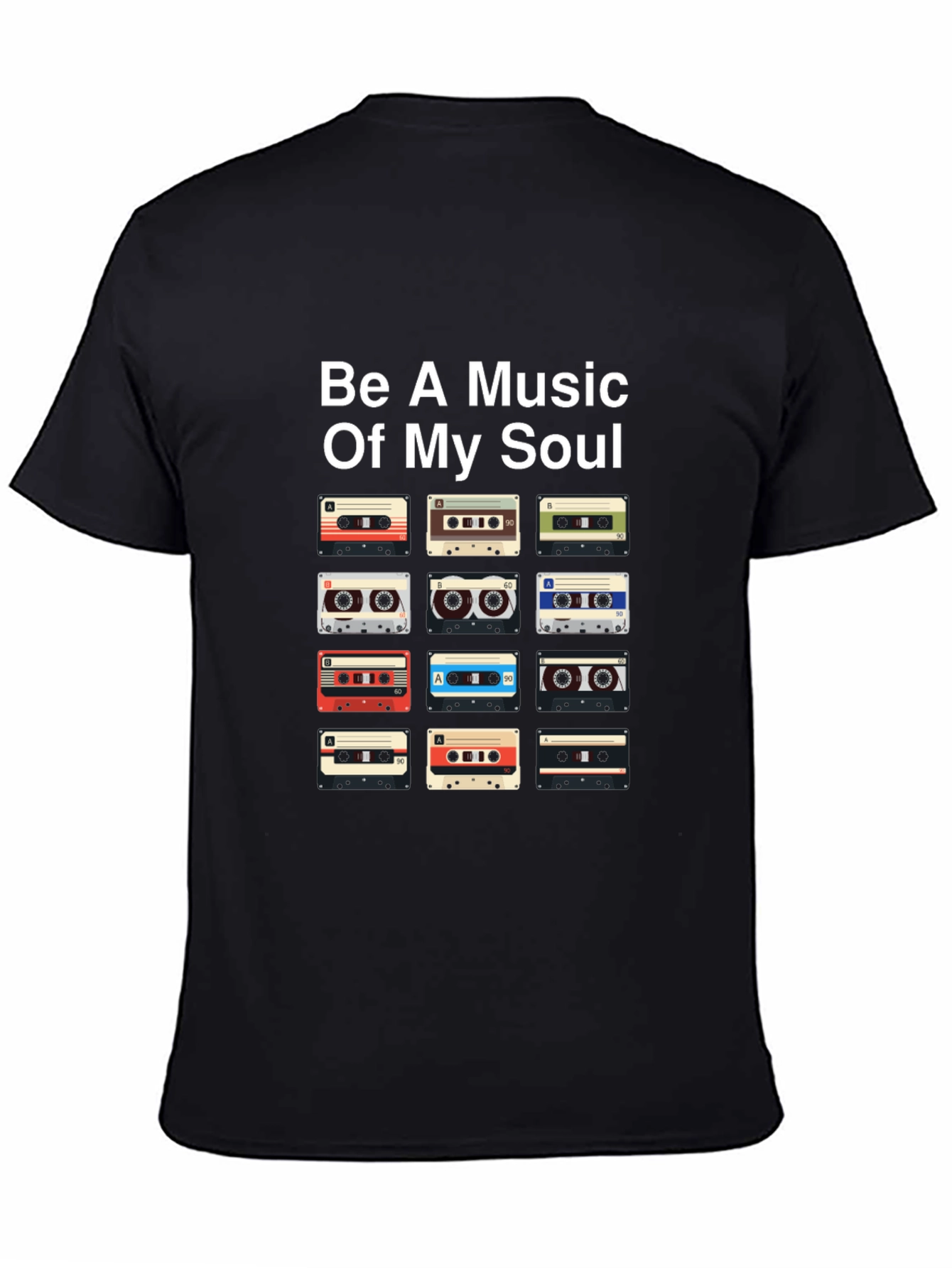 Retro Cassette Tape Music T-Shirt