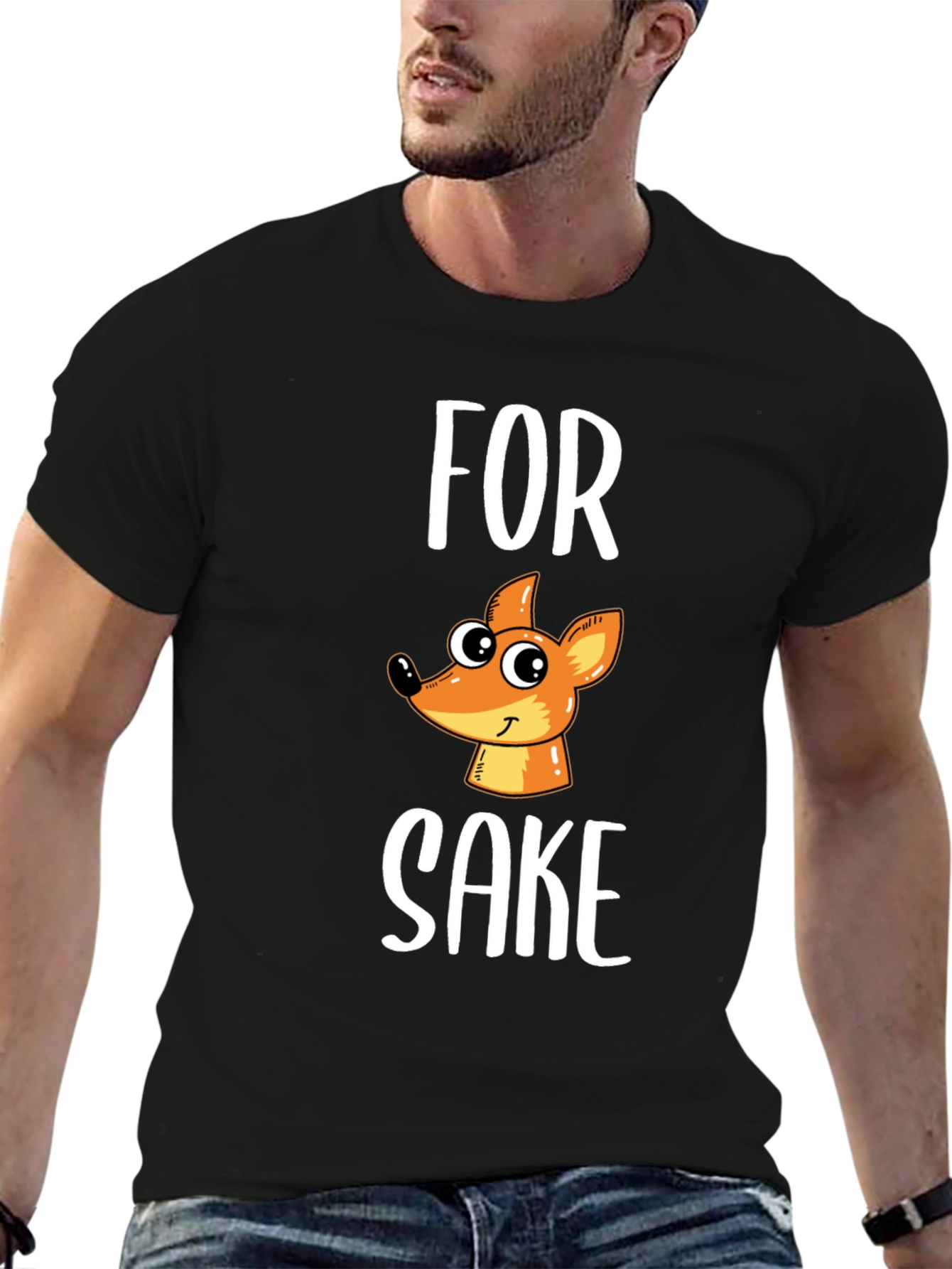 For Fox Sake Funny T-Shirt