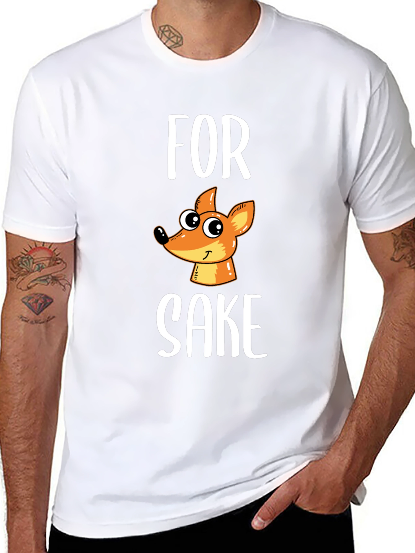 For Fox Sake Funny T-Shirt