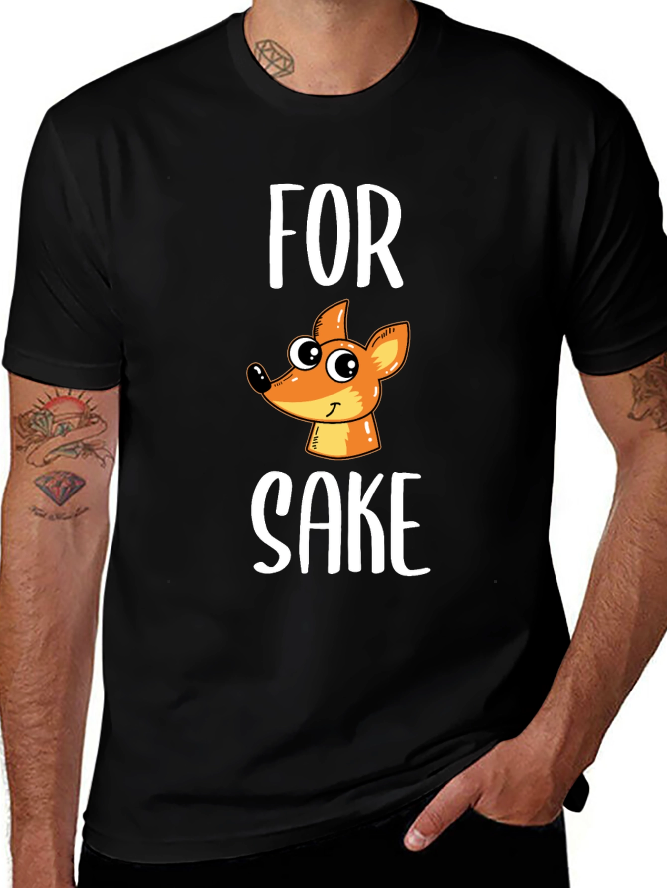 For Fox Sake Funny T-Shirt