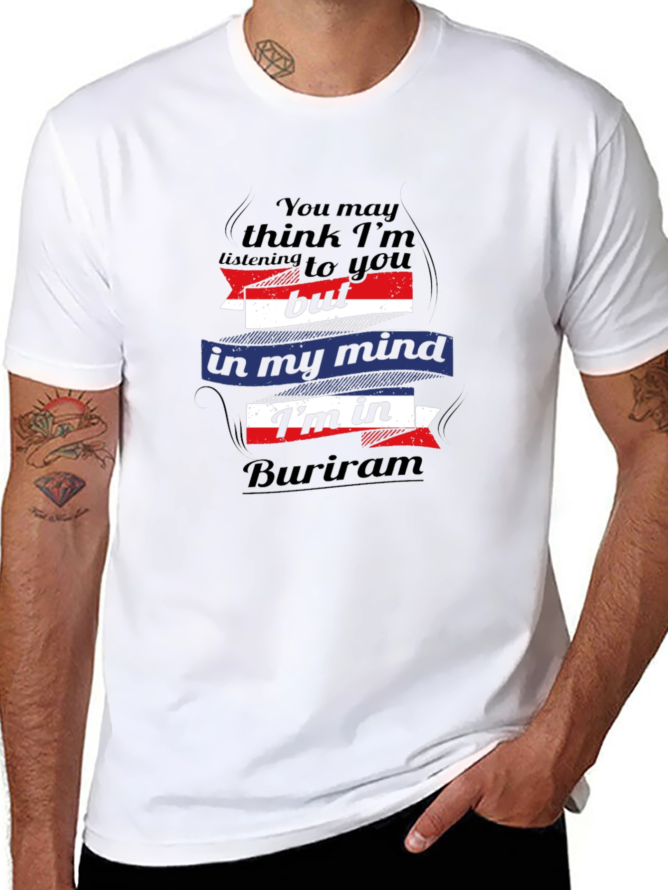 Buriram Mind T-Shirt -  Unique Graphic Tee