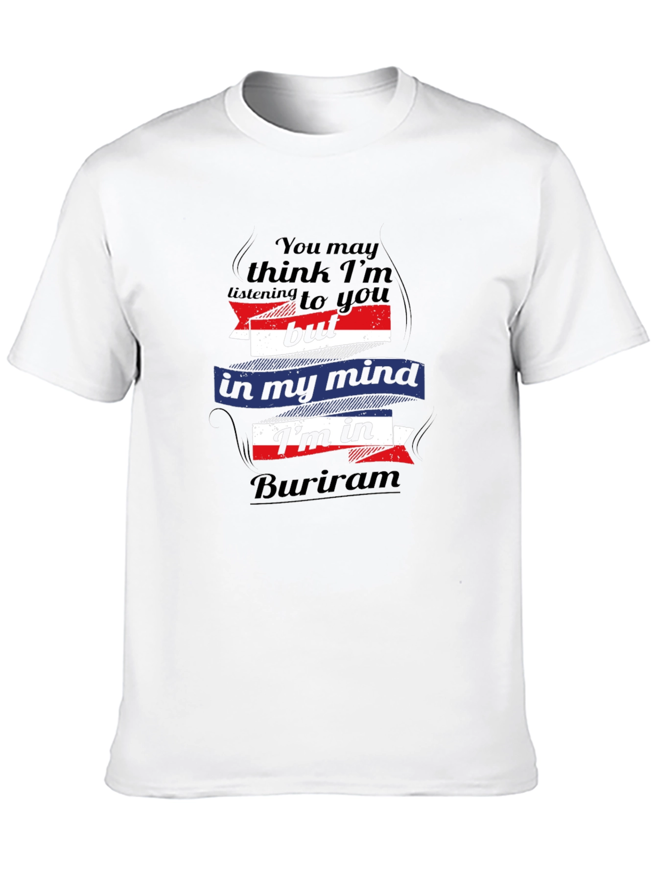 Buriram Mind T-Shirt -  Unique Graphic Tee