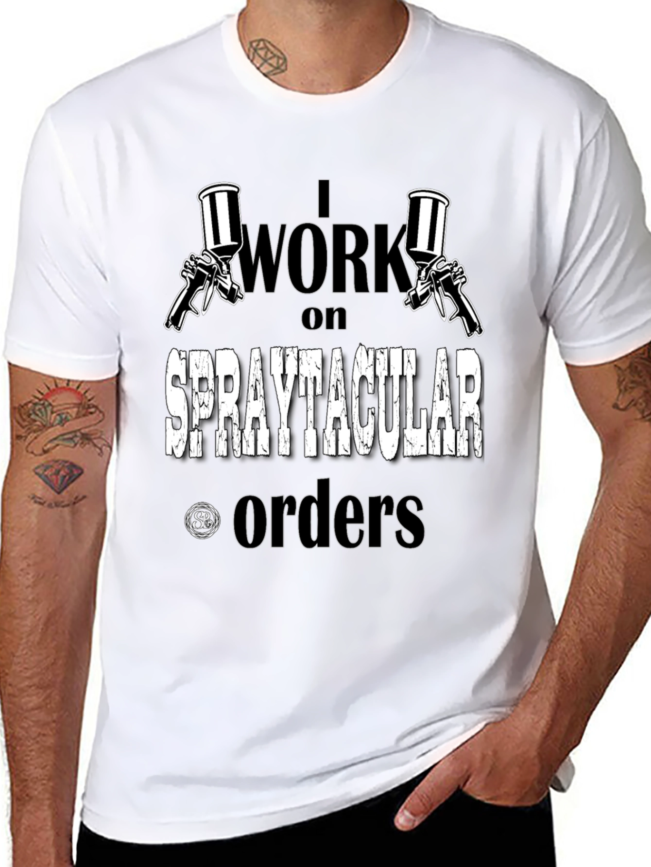 Spraytacular Orders T-Shirt - Painter Gift