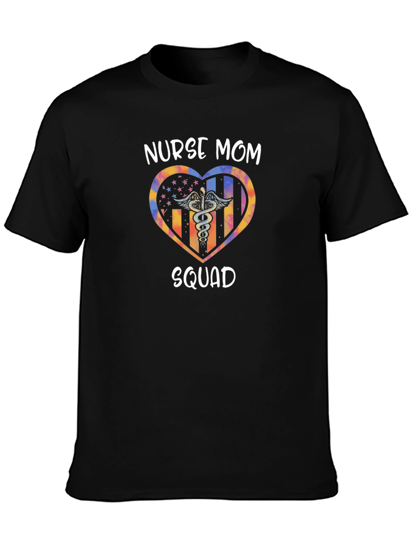 Nurse Mom Squad Graphic T-Shirt