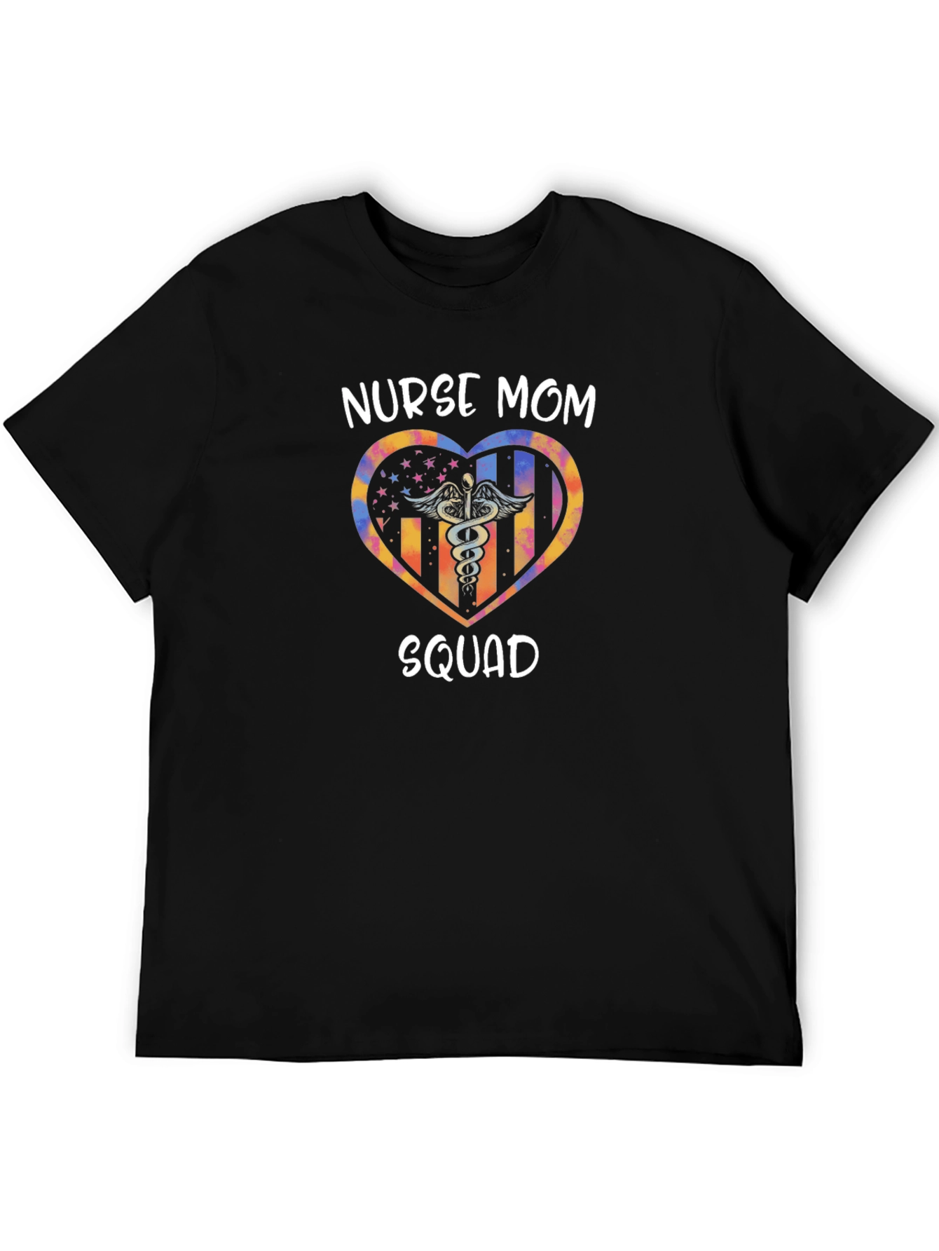 Nurse Mom Squad Graphic T-Shirt