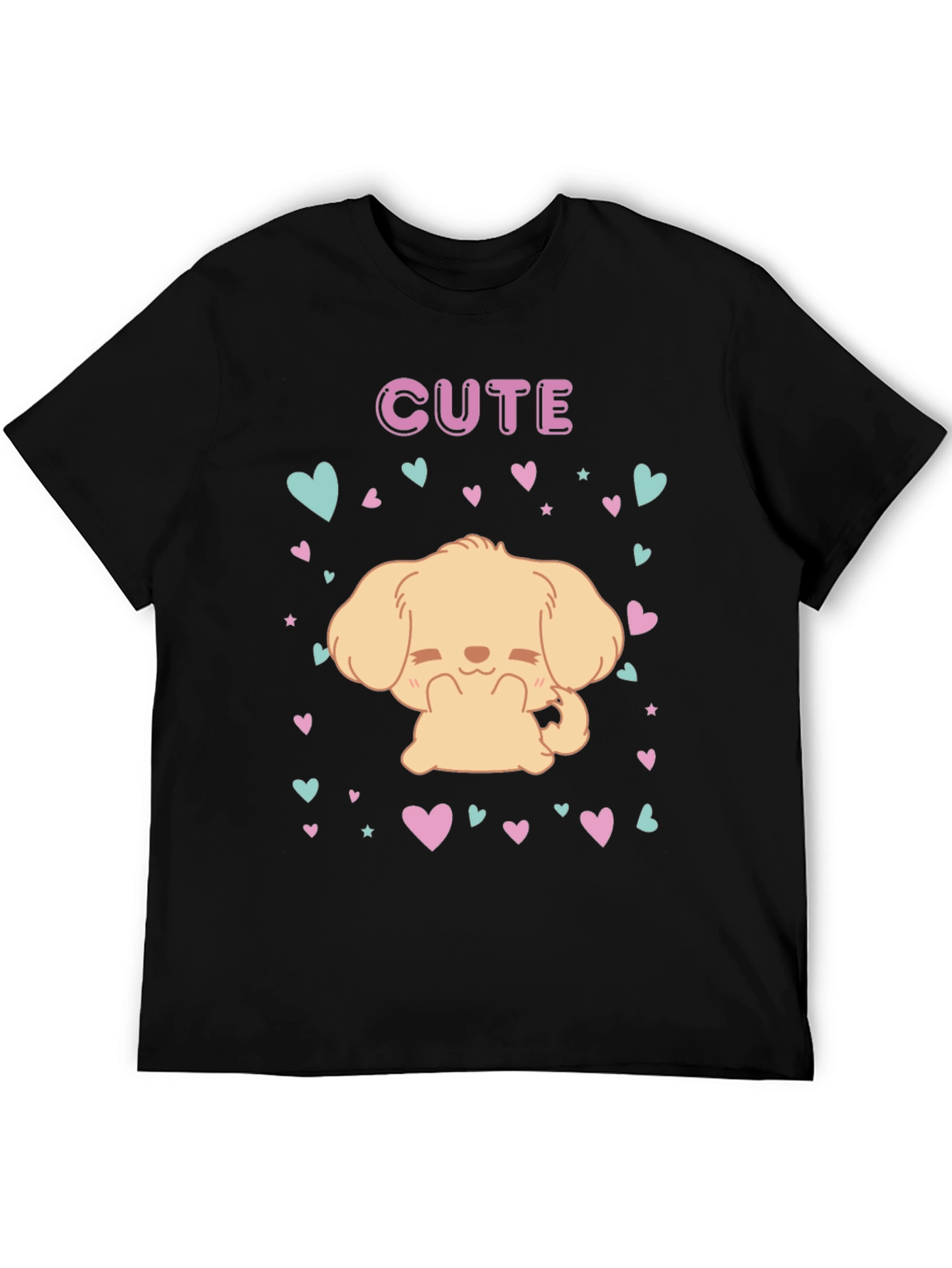 Cute Puppy Dog T-Shirt - Adorable Kawaii Style