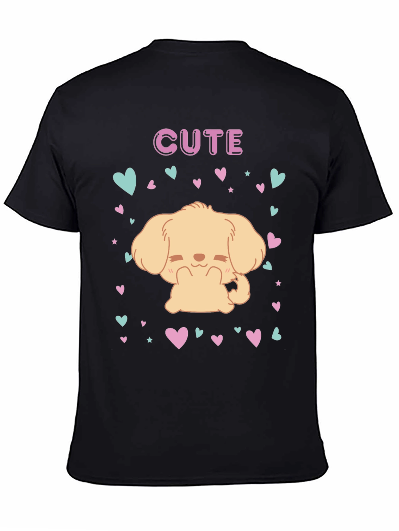 Cute Puppy Dog T-Shirt - Adorable Kawaii Style