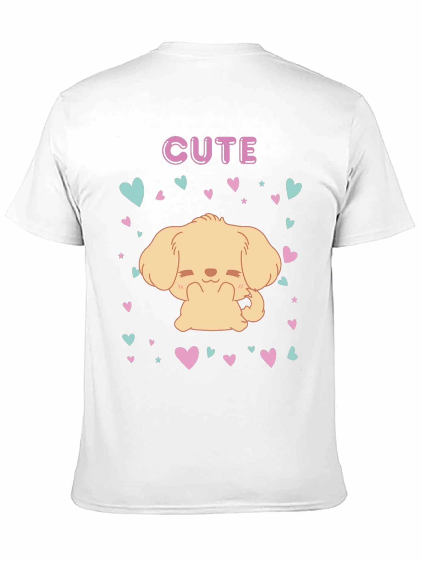 Cute Puppy Dog T-Shirt - Adorable Kawaii Style
