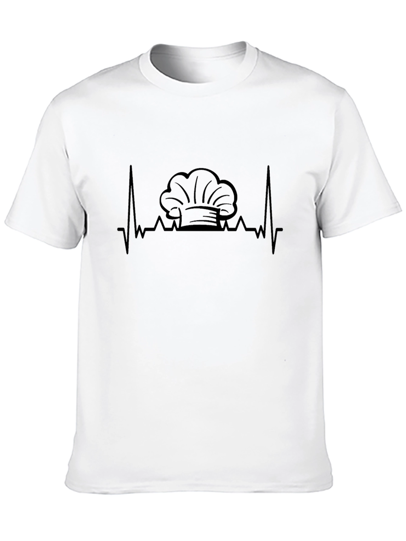 Chef Heartbeat T-Shirt - Culinary Passion Tee