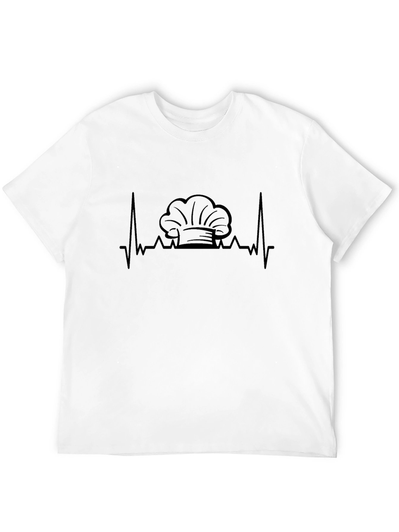 Chef Heartbeat T-Shirt - Culinary Passion Tee