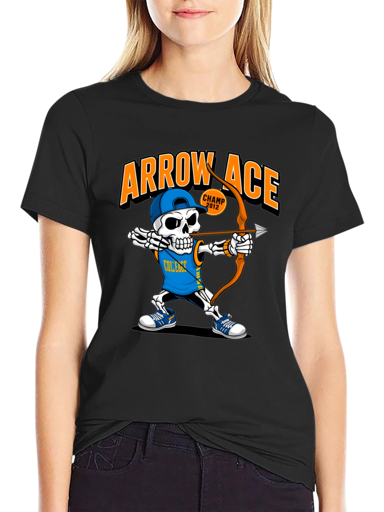 Arrow Ace Skeleton Archer T-Shirt