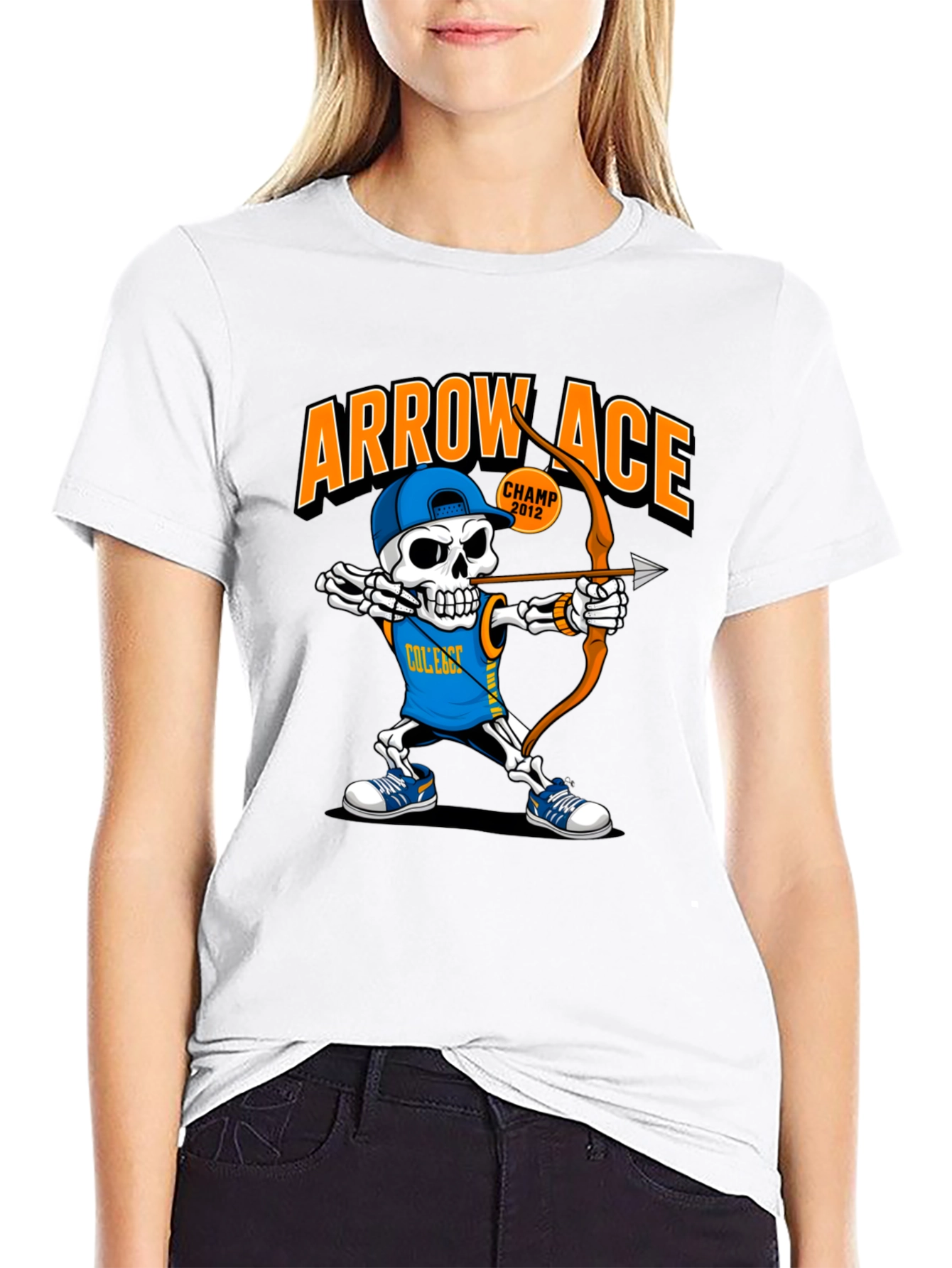 Arrow Ace Skeleton Archer T-Shirt
