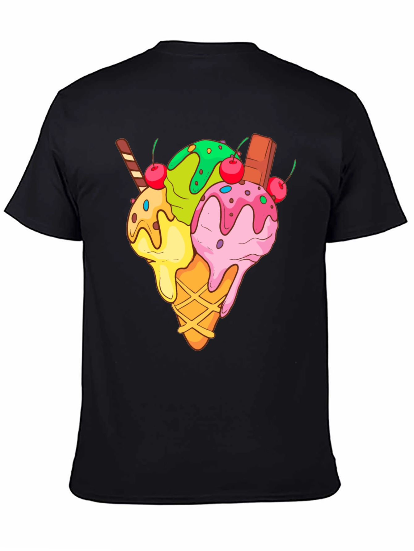 Ice Cream Cone Graphic T-Shirt