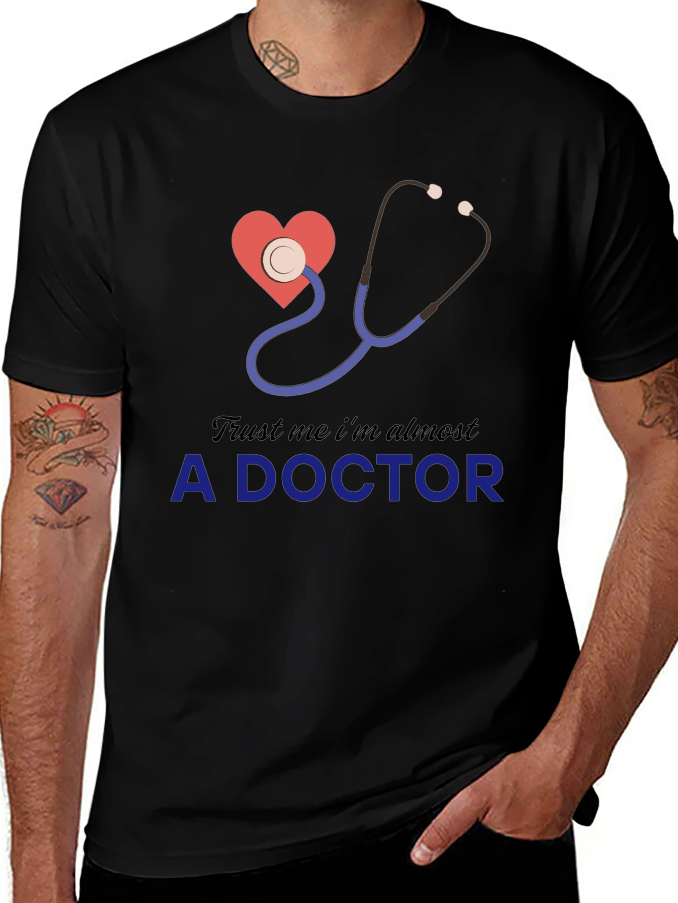 Future Doctor T-Shirt Funny Pre-Med Student Gift Tee