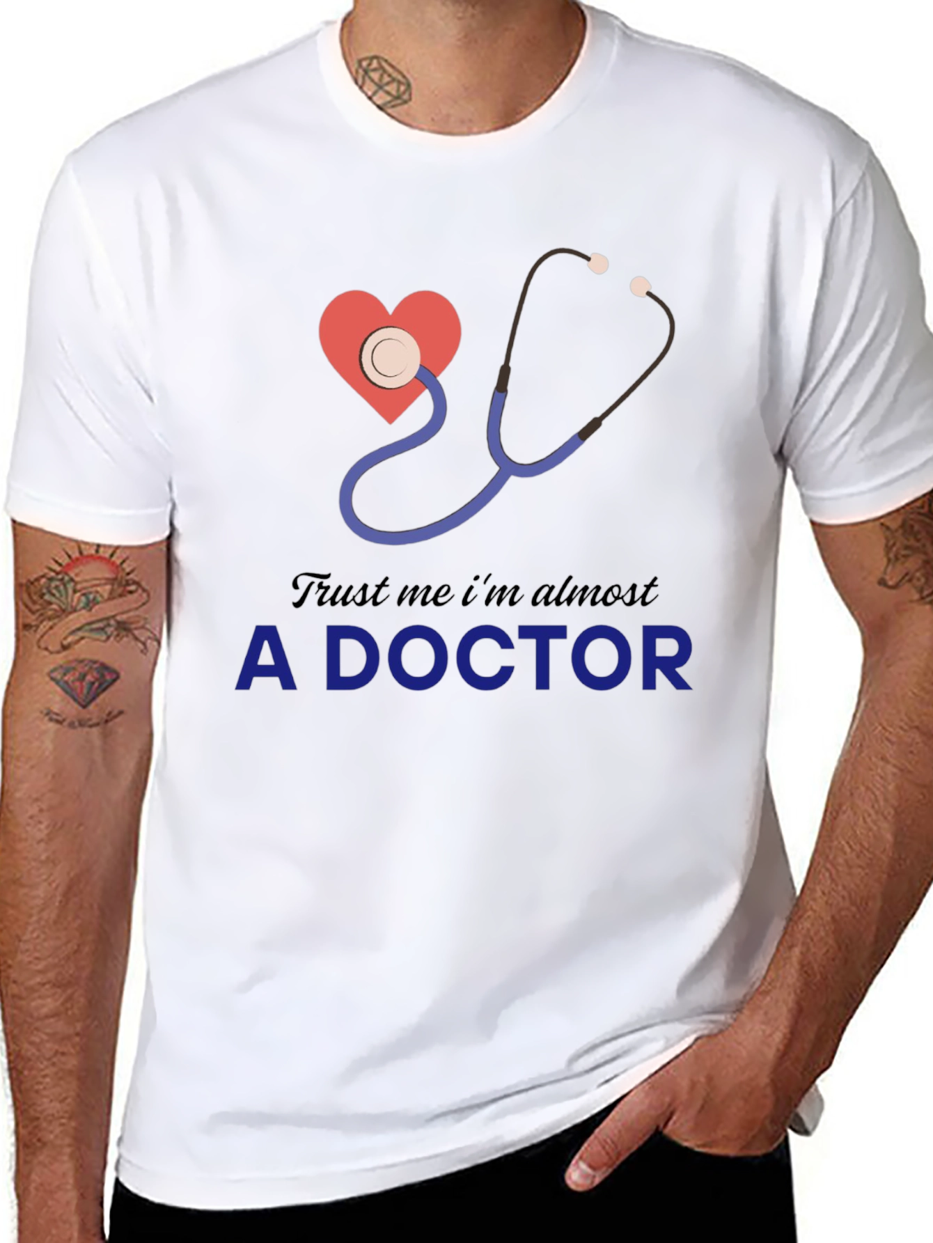 Future Doctor T-Shirt Funny Pre-Med Student Gift Tee