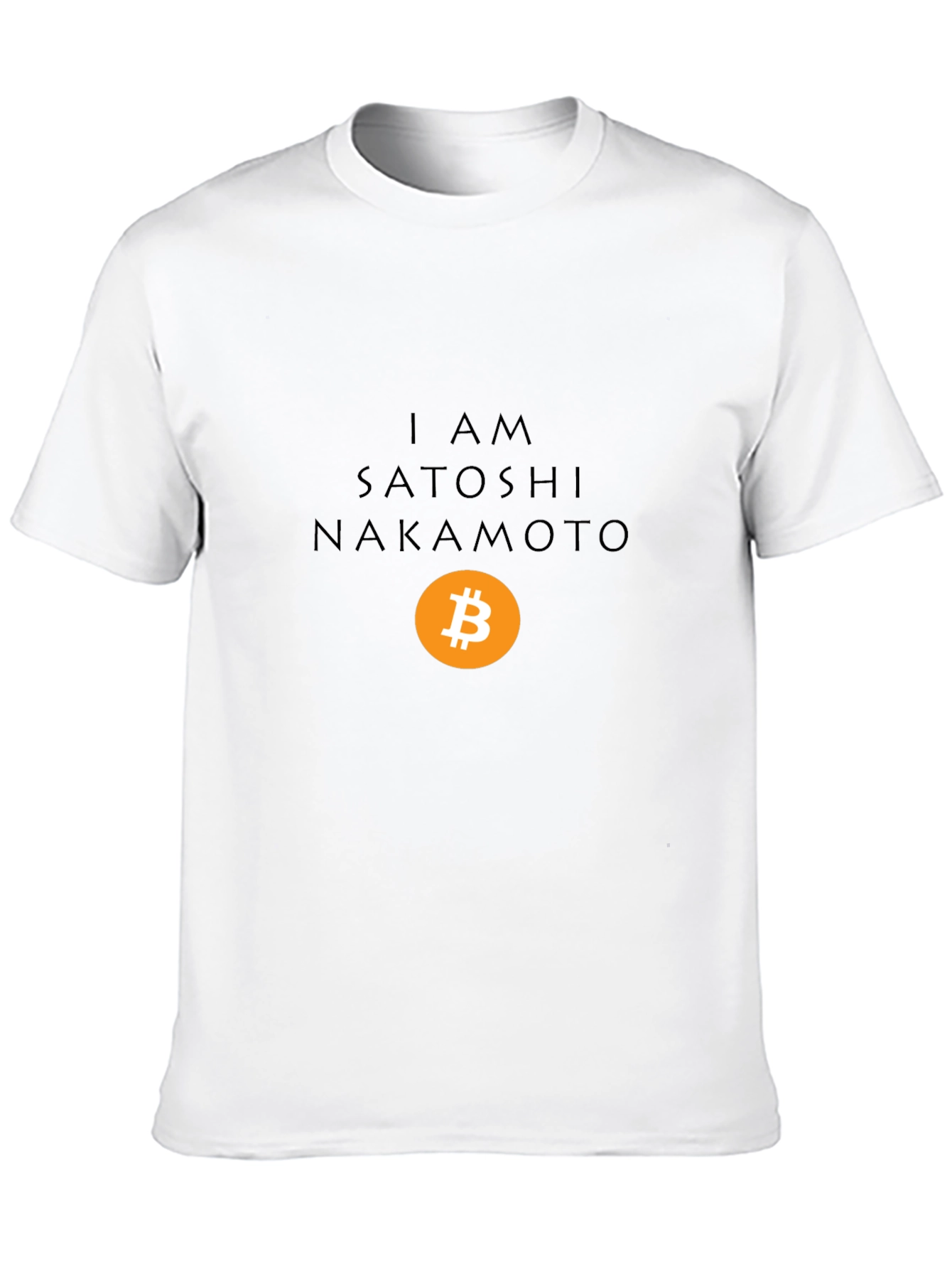 I Am Satoshi Nakamoto Bitcoin Crypto T-Shirt
