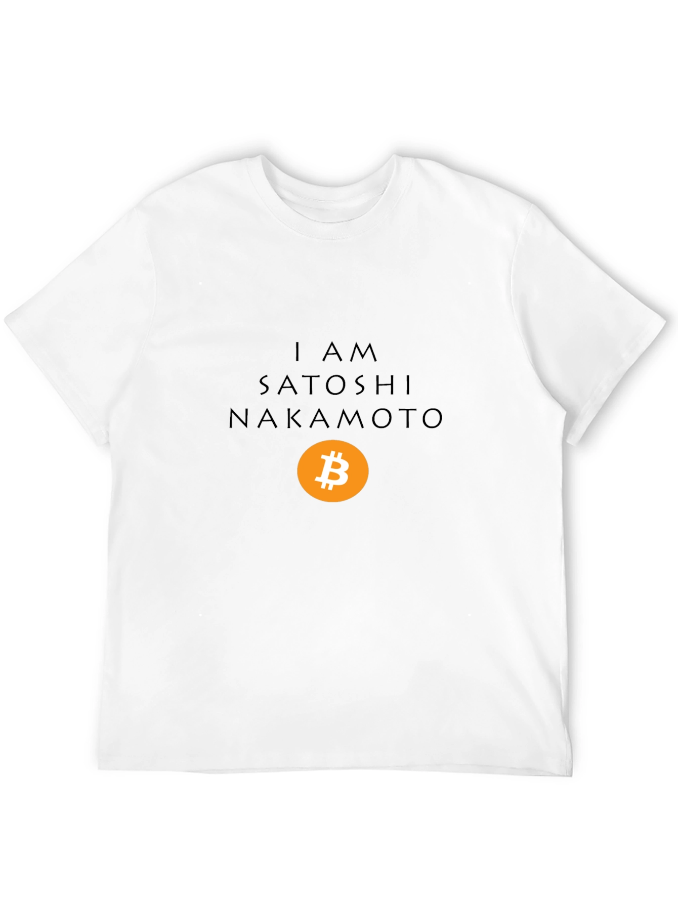 I Am Satoshi Nakamoto Bitcoin Crypto T-Shirt