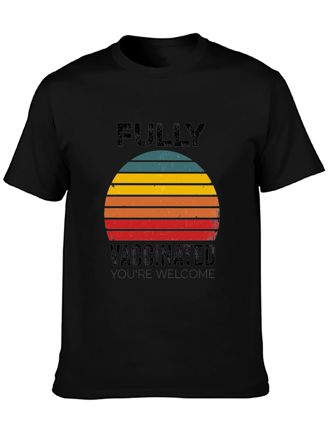 Fully Vaccinated Retro T-Shirt