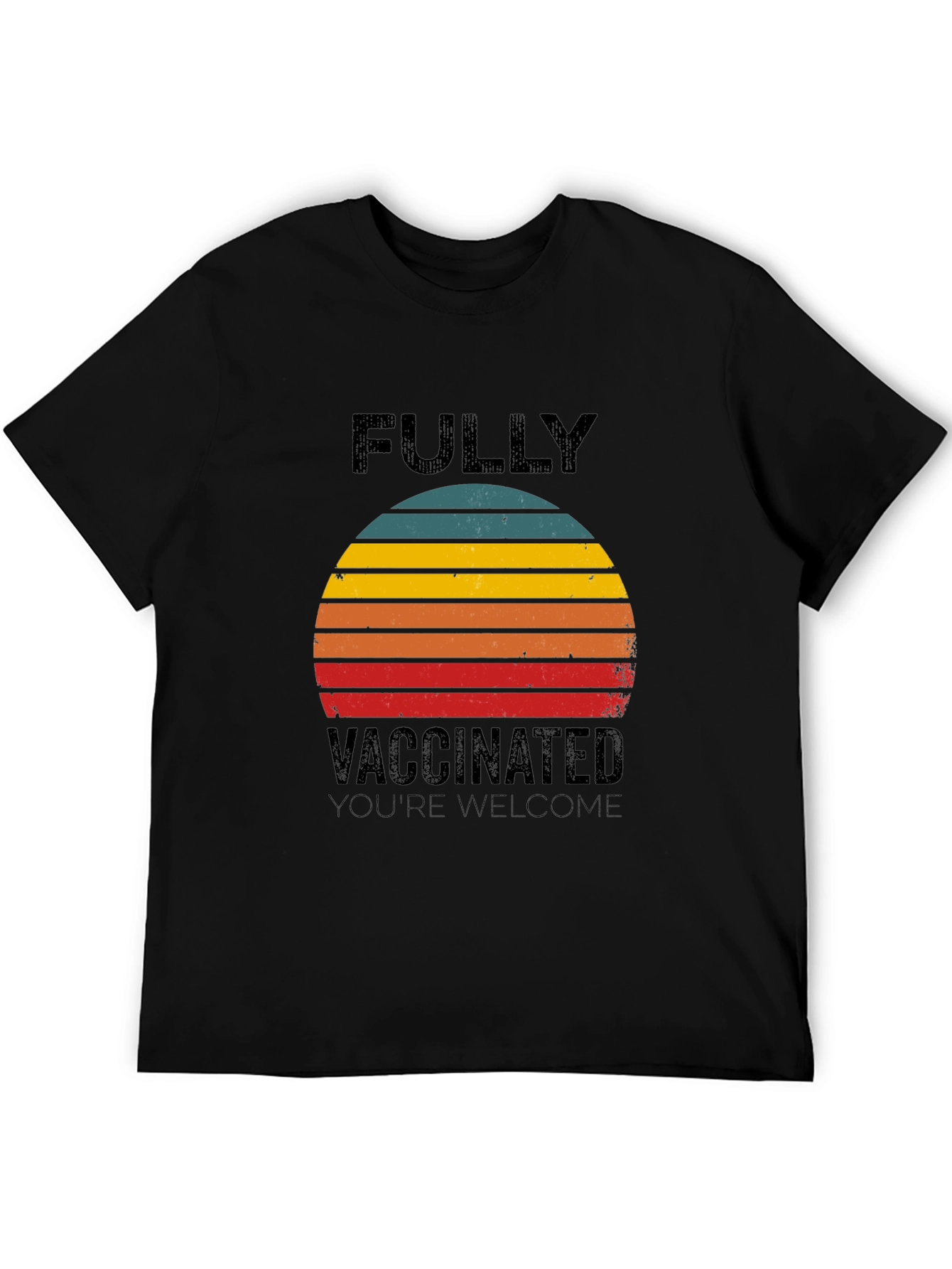 Fully Vaccinated Retro T-Shirt