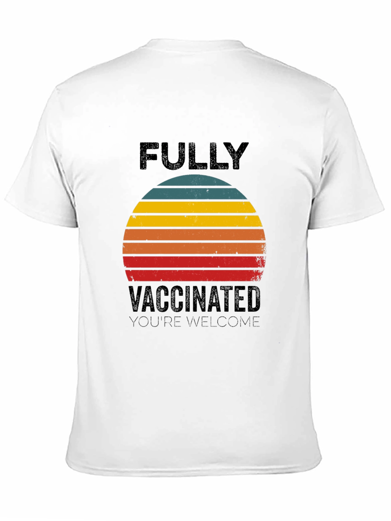 Fully Vaccinated Retro T-Shirt