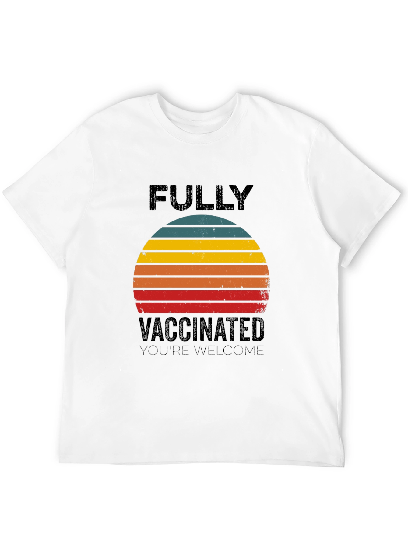 Fully Vaccinated Retro T-Shirt