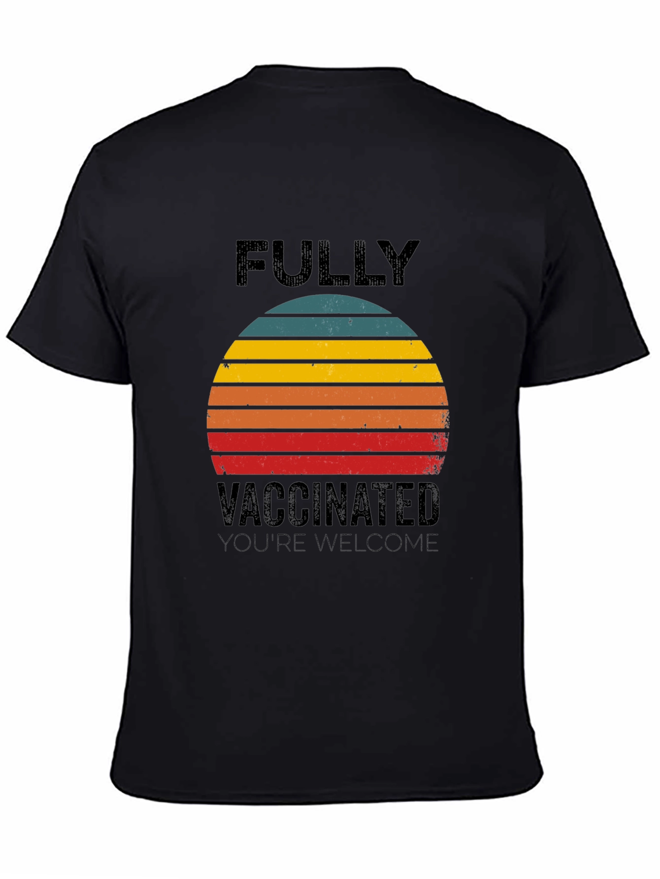 Fully Vaccinated Retro T-Shirt