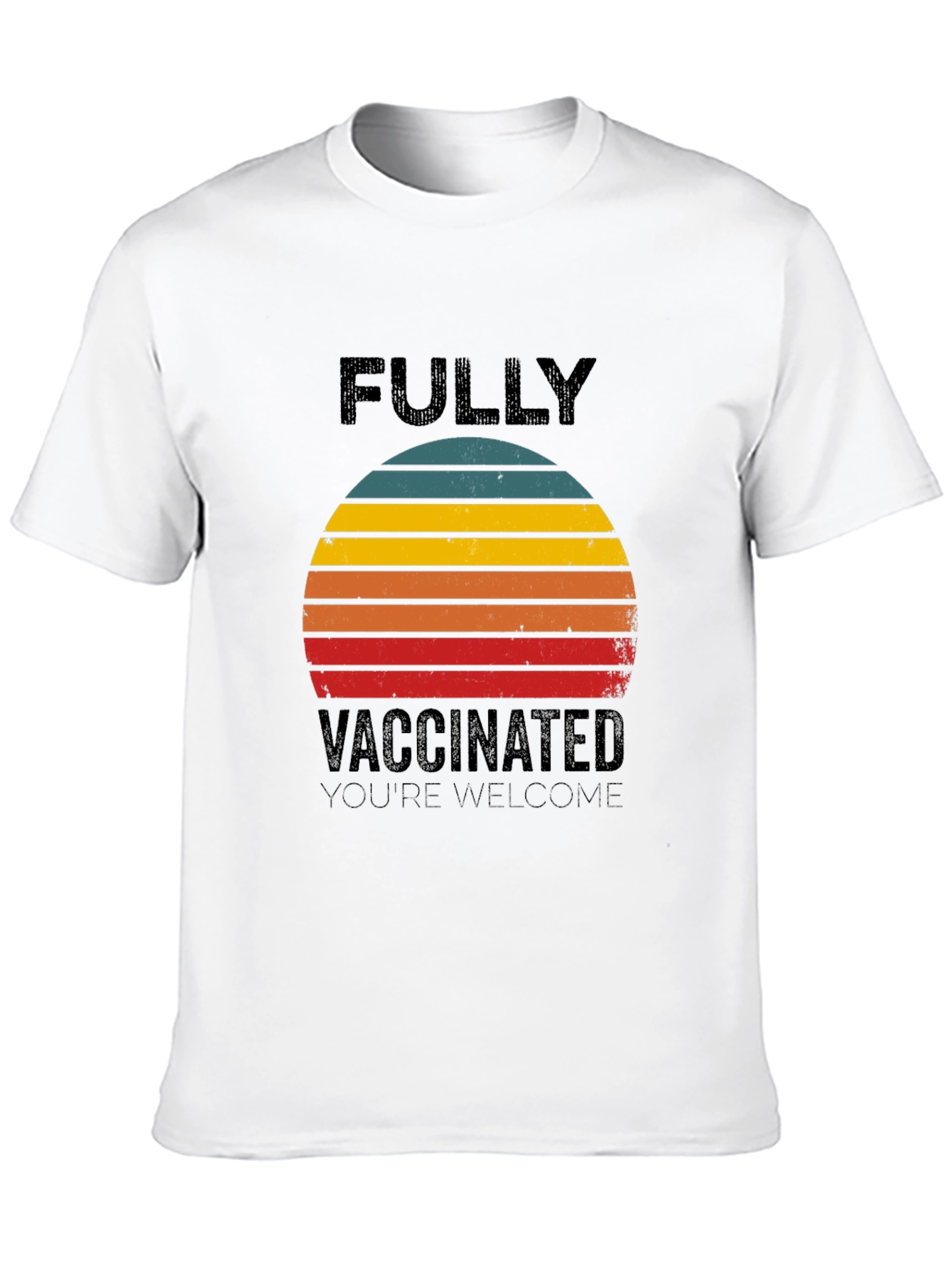 Fully Vaccinated Retro T-Shirt