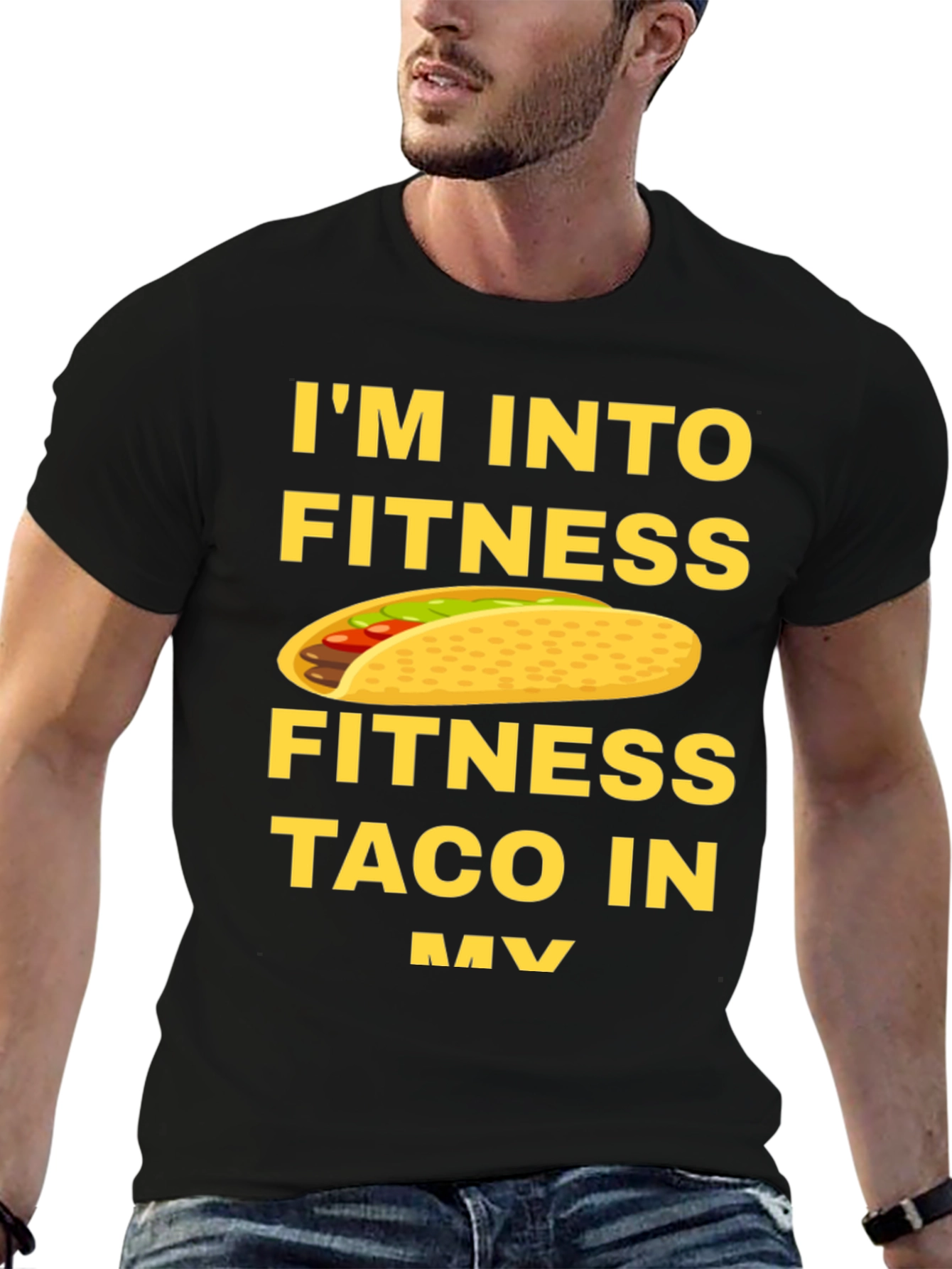 Fitness Taco Graphic Tee - Foodie Fun
