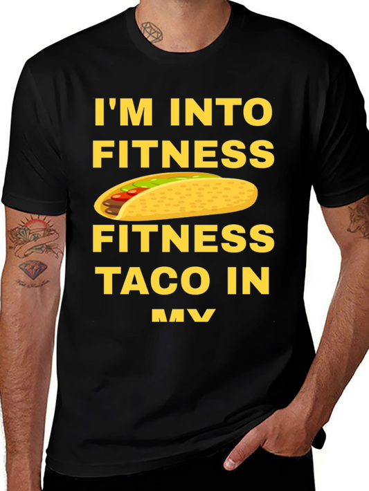 Fitness Taco Graphic Tee - Foodie Fun