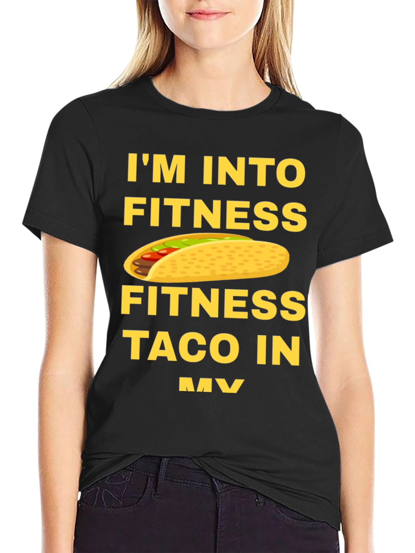 Fitness Taco Graphic Tee - Foodie Fun