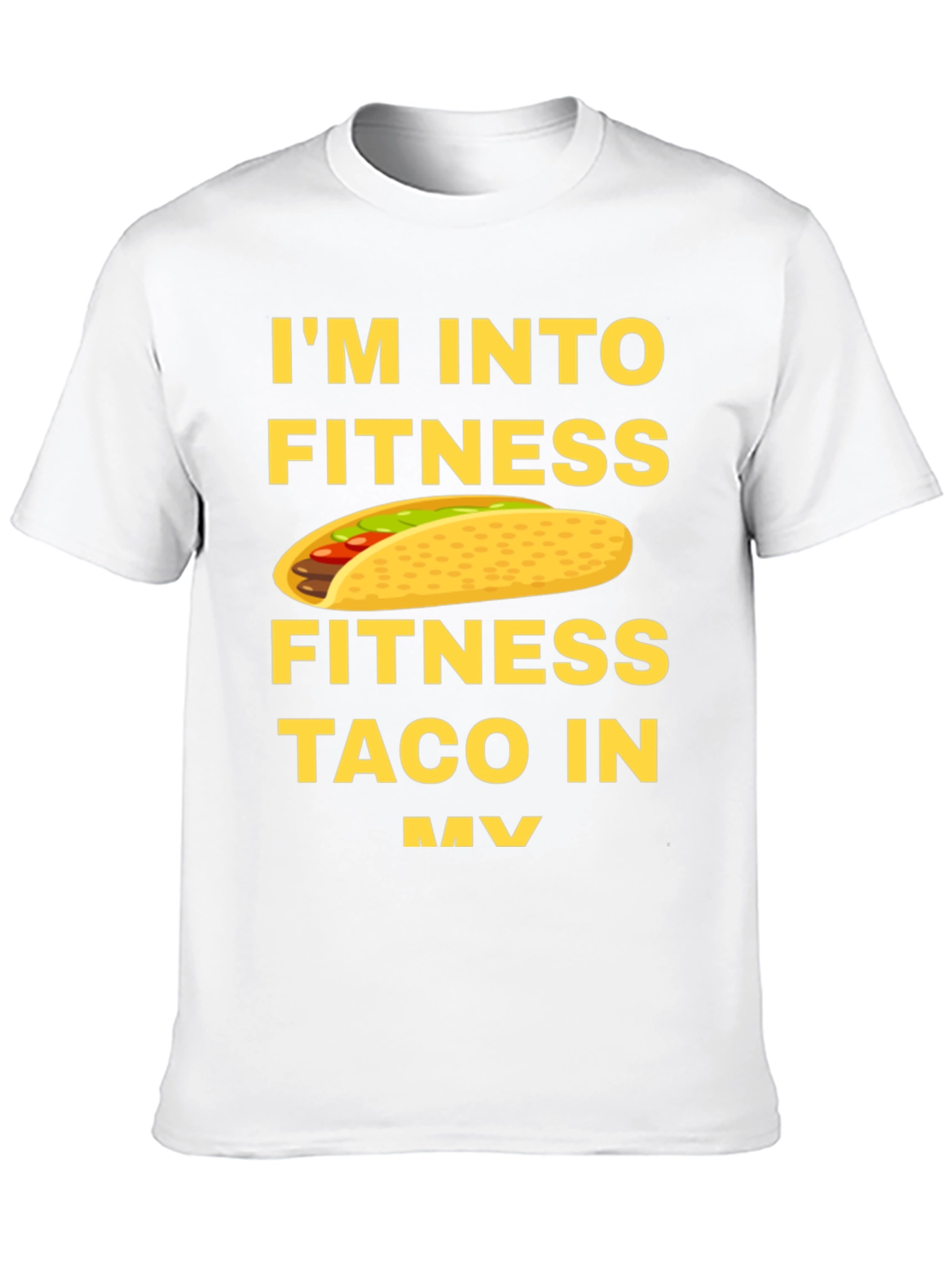 Fitness Taco Graphic Tee - Foodie Fun