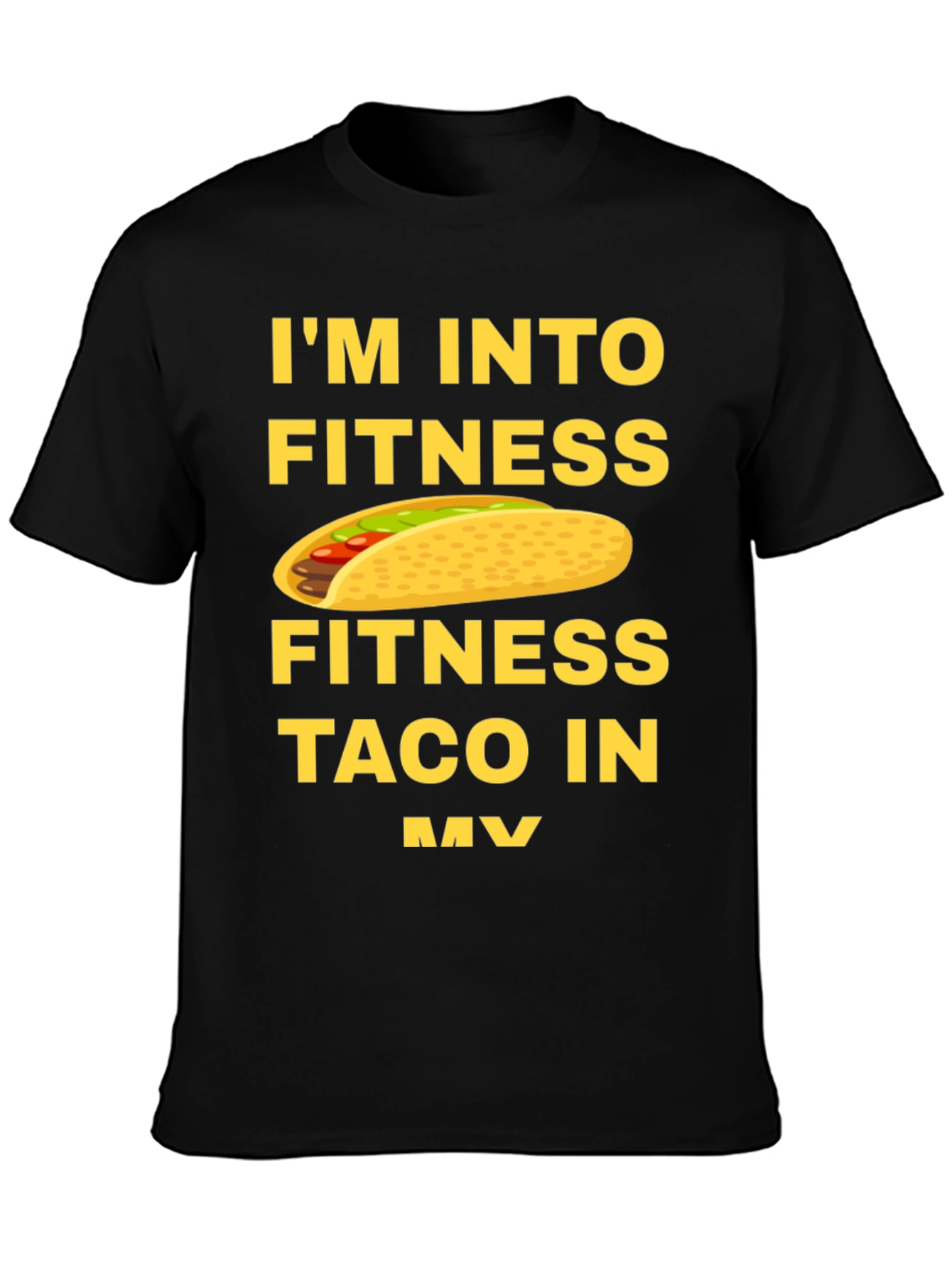 Fitness Taco Graphic Tee - Foodie Fun