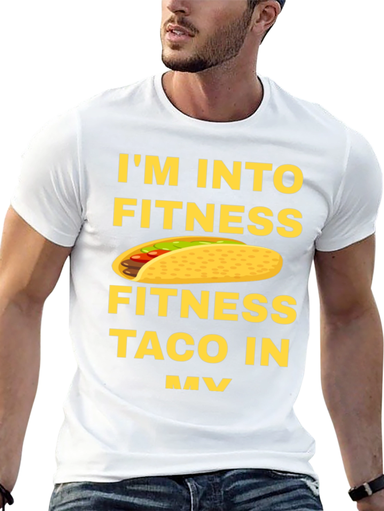 Fitness Taco Graphic Tee - Foodie Fun