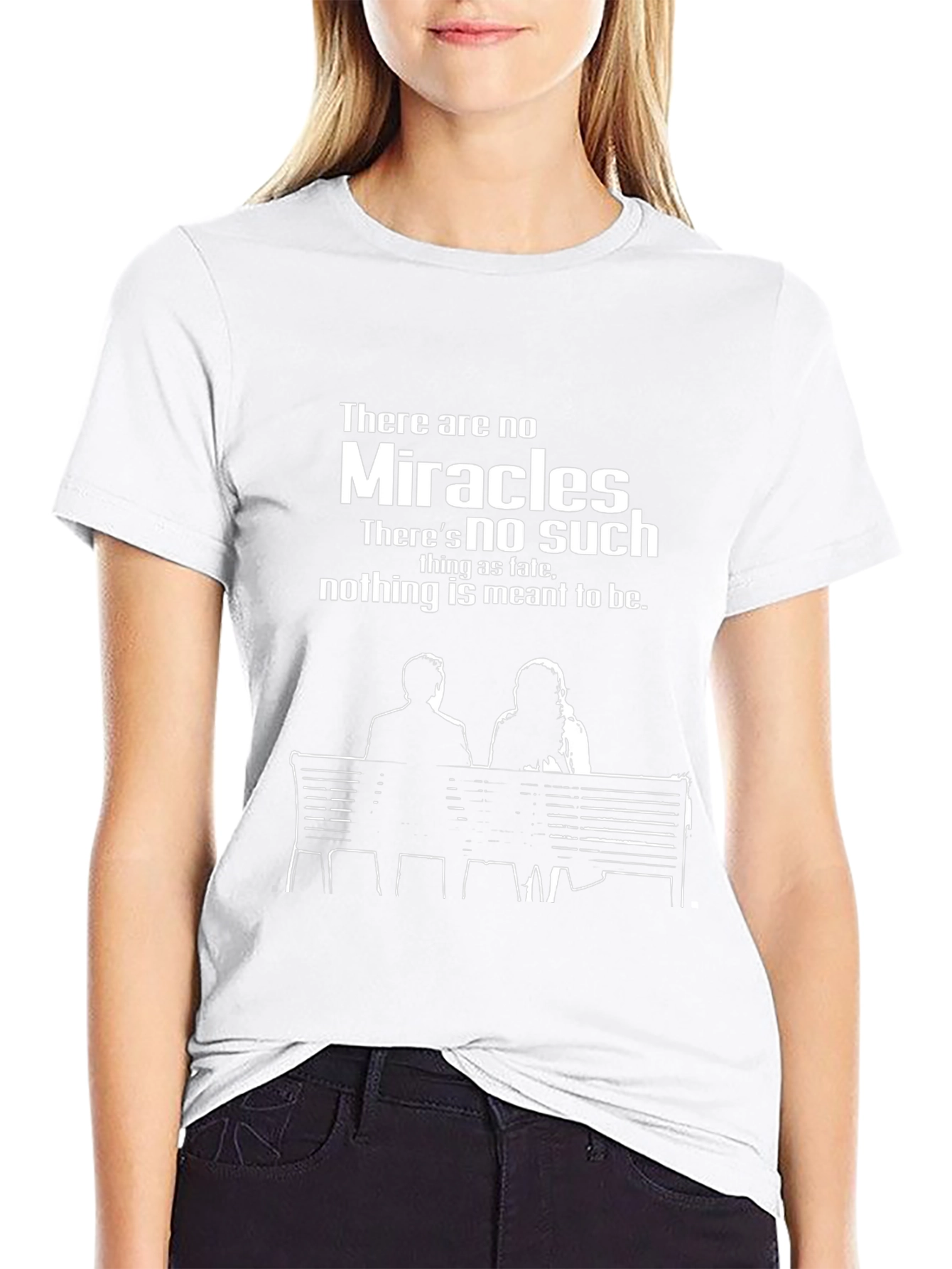 Miracles Atheist T-Shirt: No Fate Just Life
