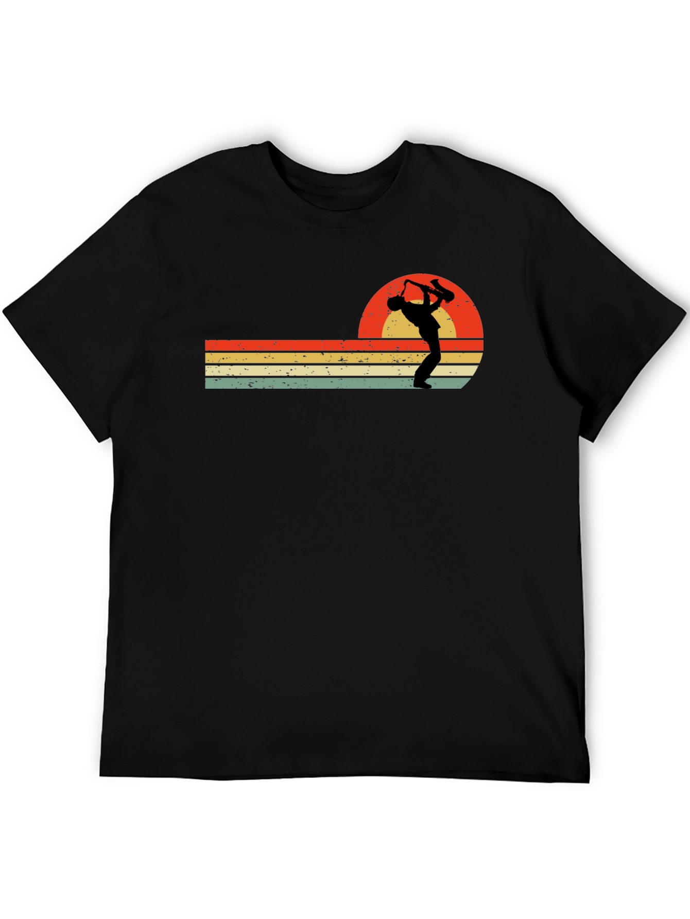 Retro Saxophone Player T-Shirt