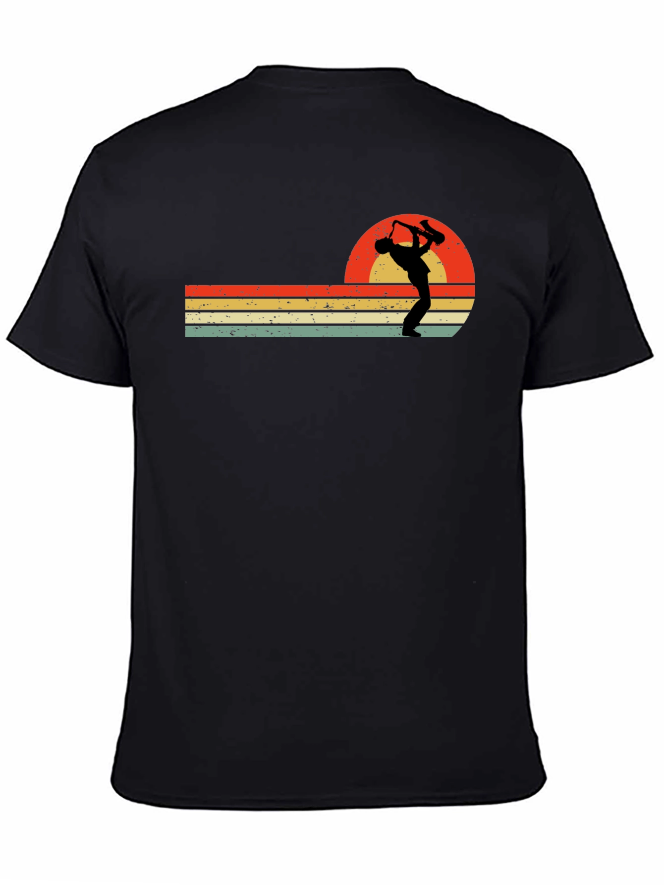 Retro Saxophone Player T-Shirt